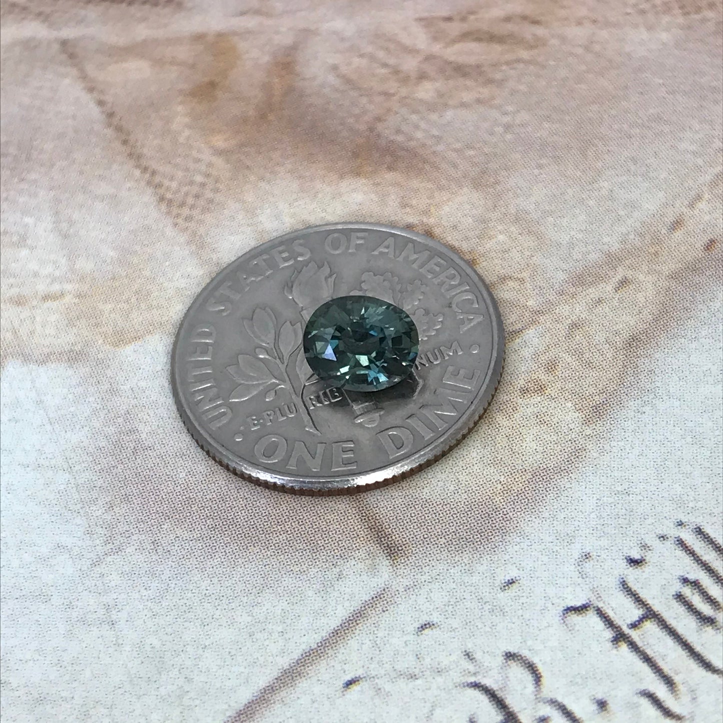 Color Change Natural Sapphire 6x5mm Oval 0.82 Carat - Purple Blue Green Gemstone - Corundum Gem Faceted Loose Unmounted