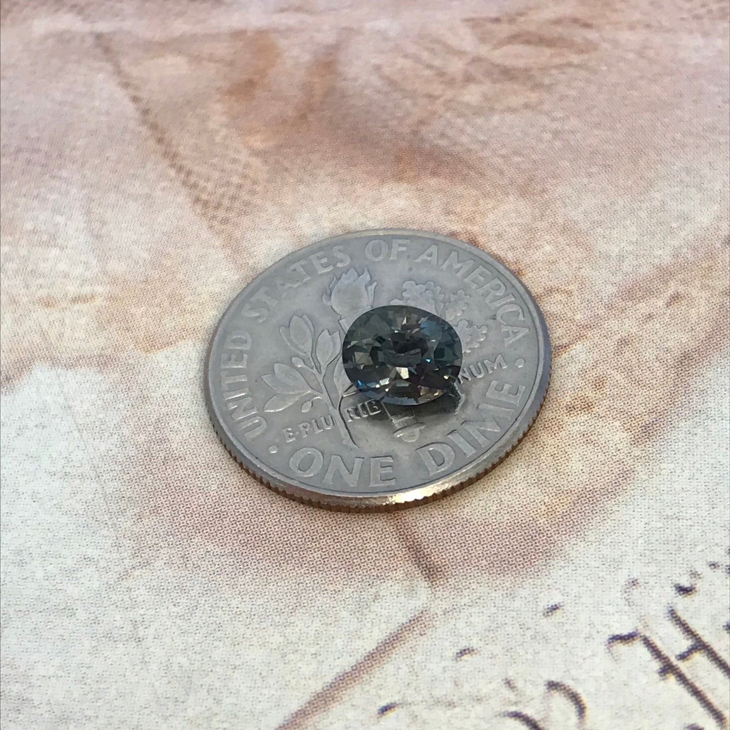 Color Change Natural Sapphire 6x5mm Oval 0.82 Carat - Purple Blue Green Gemstone - Corundum Gem Faceted Loose Unmounted