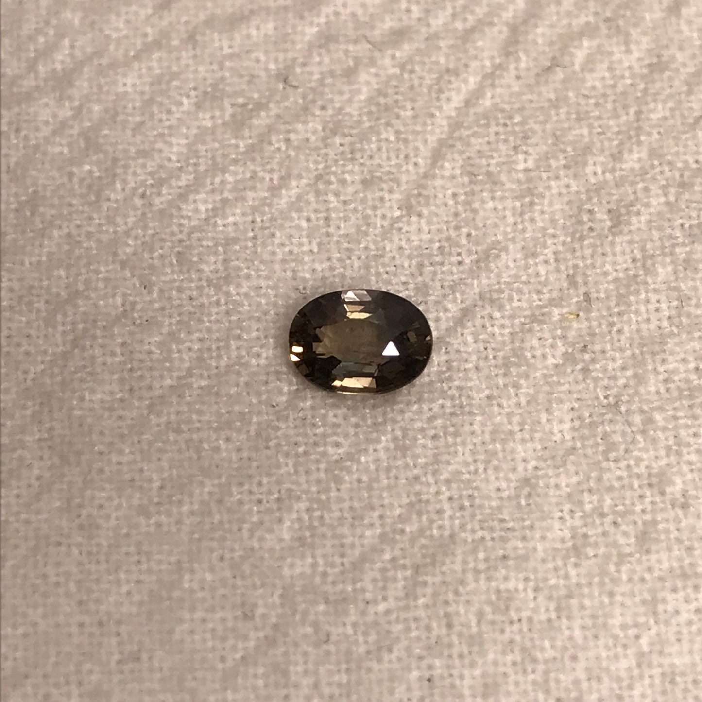 Purple Green Sapphire 5.5x4.0mm Oval Cut 0.50 Carat, Heat Treated, Natural Madagascar Sapphire, Faceted Loose Unmounted Corundum Gemstone