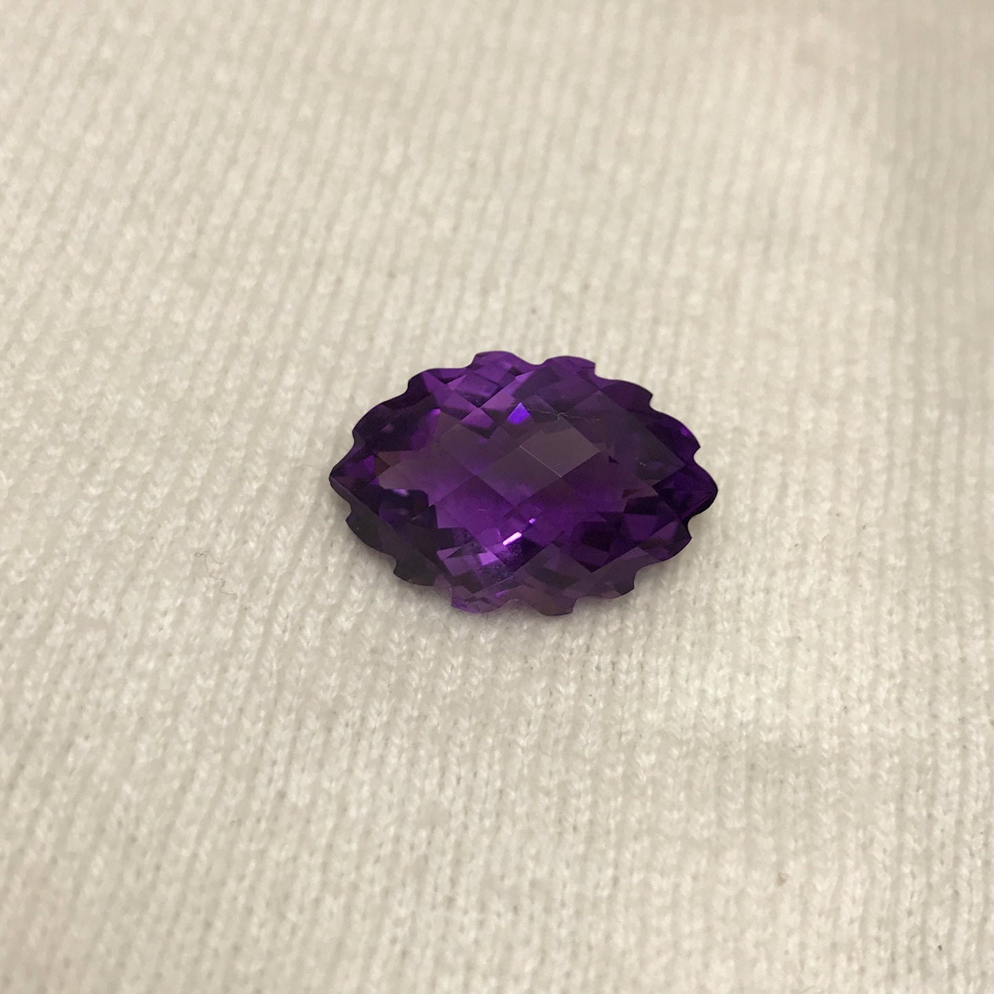 18 carat Purple Amethyst 22.5x15mm Fancy Marquise, Nice Cut Loose Natural Gem, Fancy cut Gemstone, Faceted, February Birthstone
