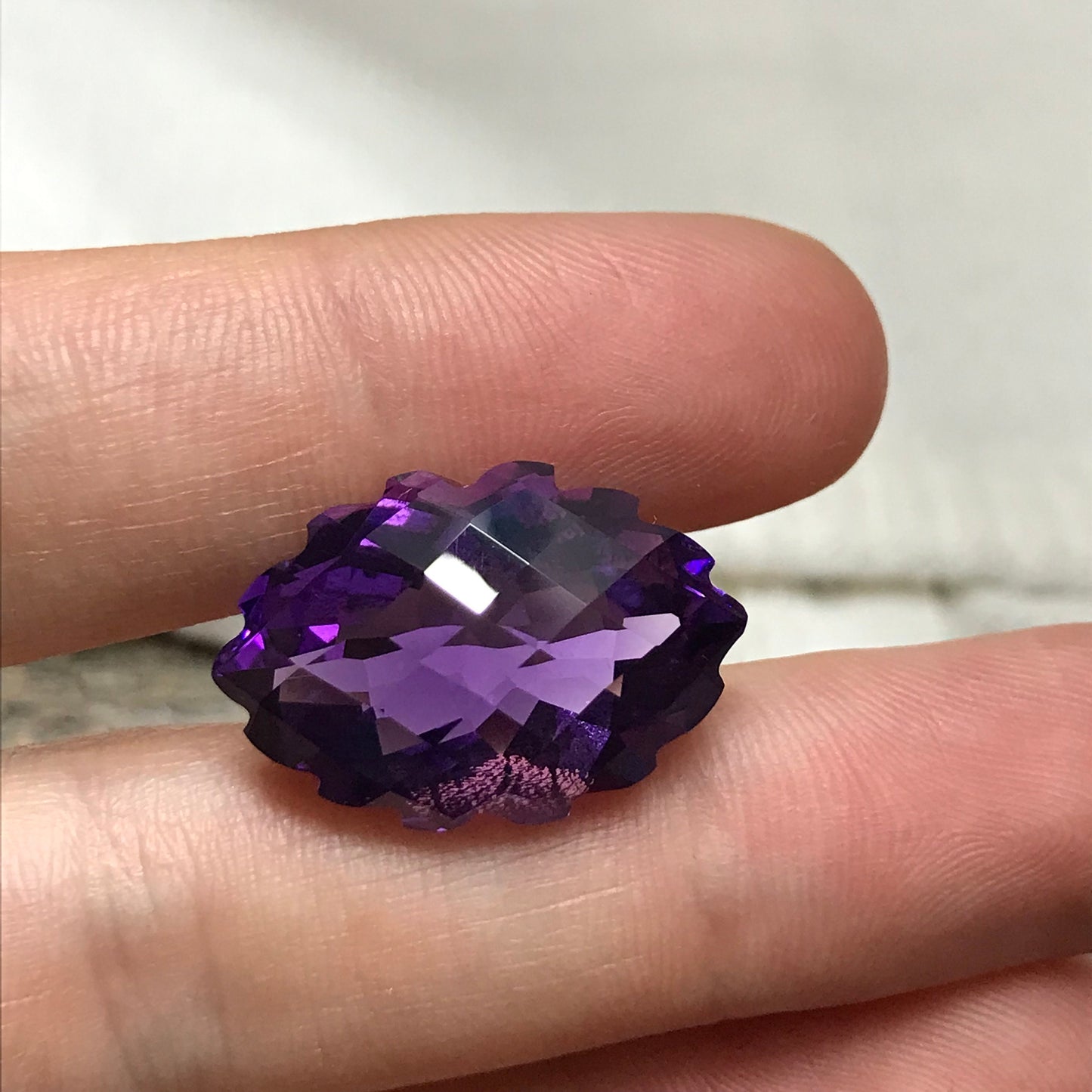 18 carat Purple Amethyst 22.5x15mm Fancy Marquise, Nice Cut Loose Natural Gem, Fancy cut Gemstone, Faceted, February Birthstone