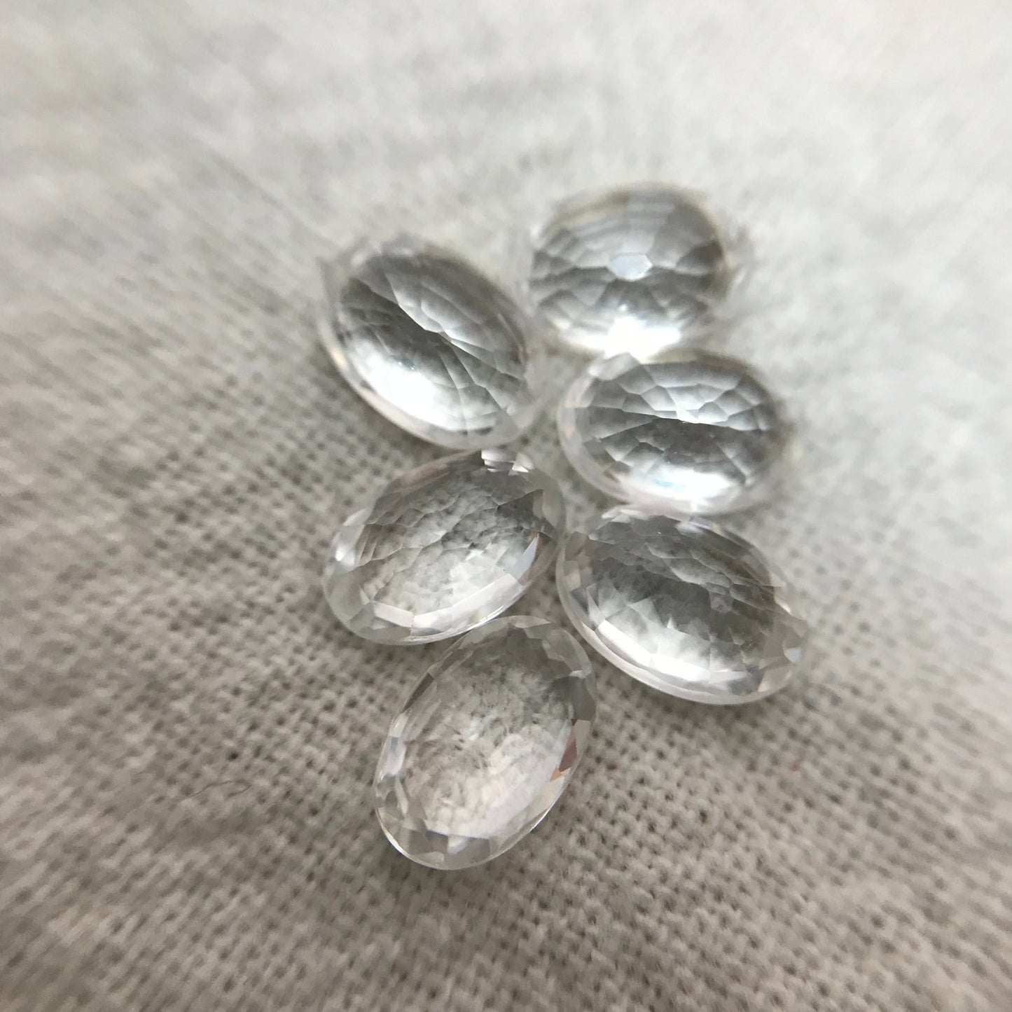 One-6x4mm Clear Zircon Oval Cut 0.69 to 0.84 carat Faceted Loose Gemstone,6.1x4.0mm to 6.3x4.3mm White Zircon, Diamond Substitute