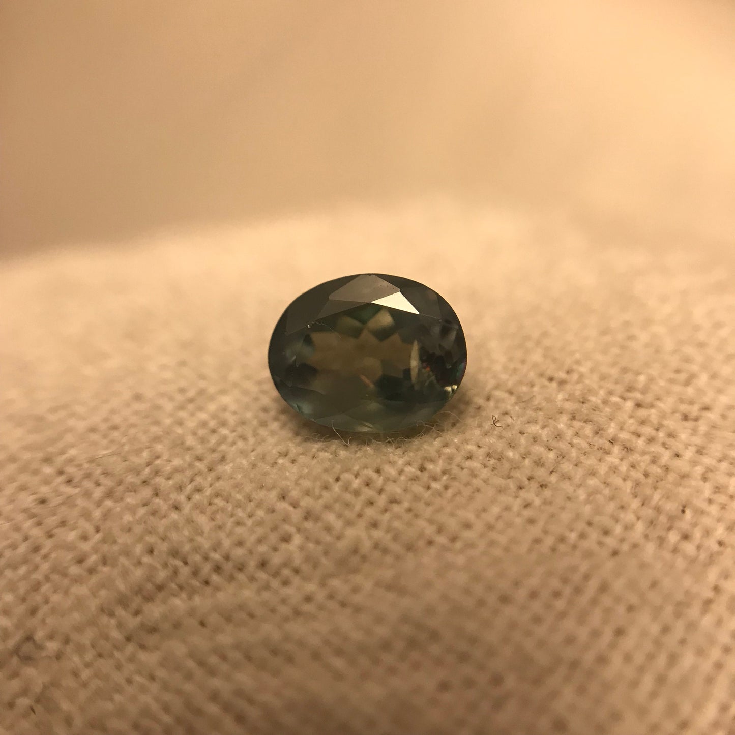 GIA Certified 0.59 ct Natural Alexandrite 5x4mm Green-Purple, Loose Faceted Rare Color Change Alexandrite with Cats Eye Properties