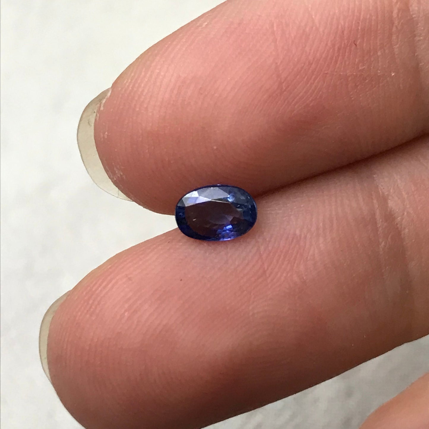 6x4mm Natural Blue Sapphire 0.46 carat Oval cut