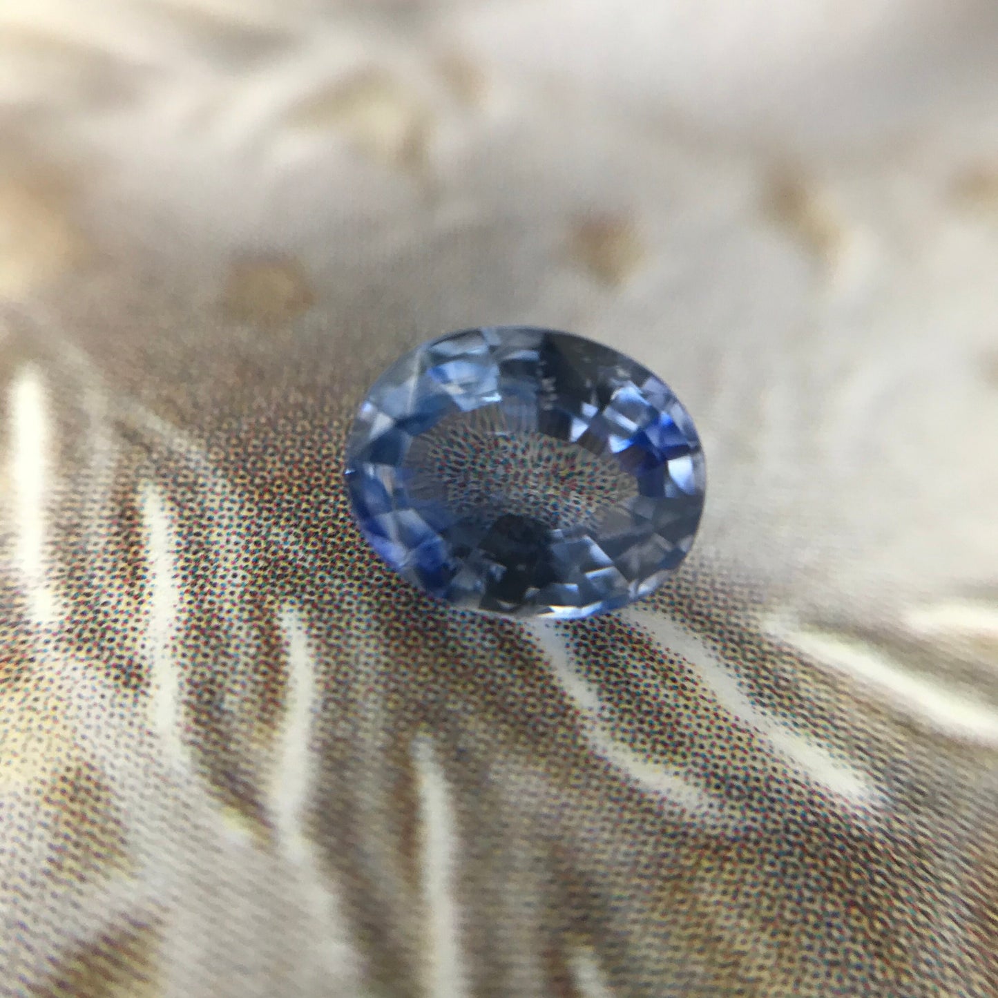 Natural Blue Sapphire 6x5mm 0.80 Carats Oval Corundum Medium Light Blue Gem Faceted Loose Sapphire, Unmounted Gemstone