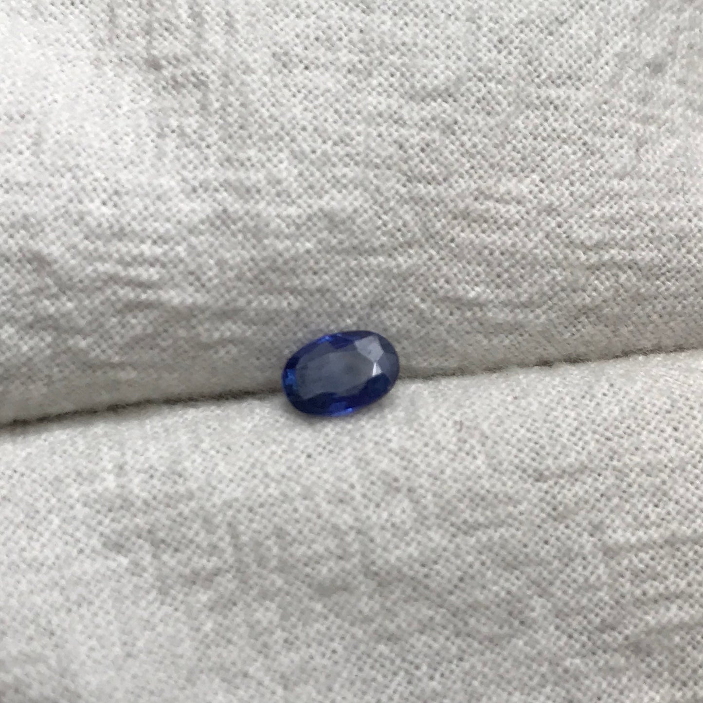 6x4mm Natural Blue Sapphire 0.46 carat Oval cut