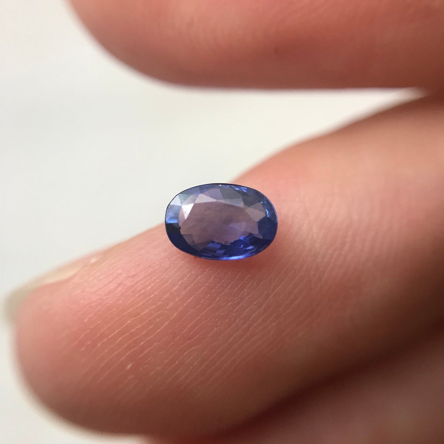 6x4mm Natural Blue Sapphire 0.46 carat Oval cut