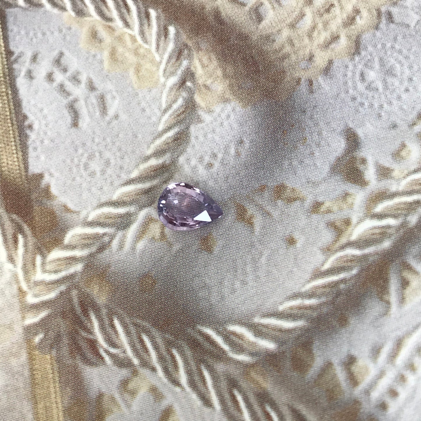 Natural Purple Sapphire 0.67 carat 6.5 x 4.8 mm Pear Cut, Faceted Loose Gemstone Purple Unmounted Gem