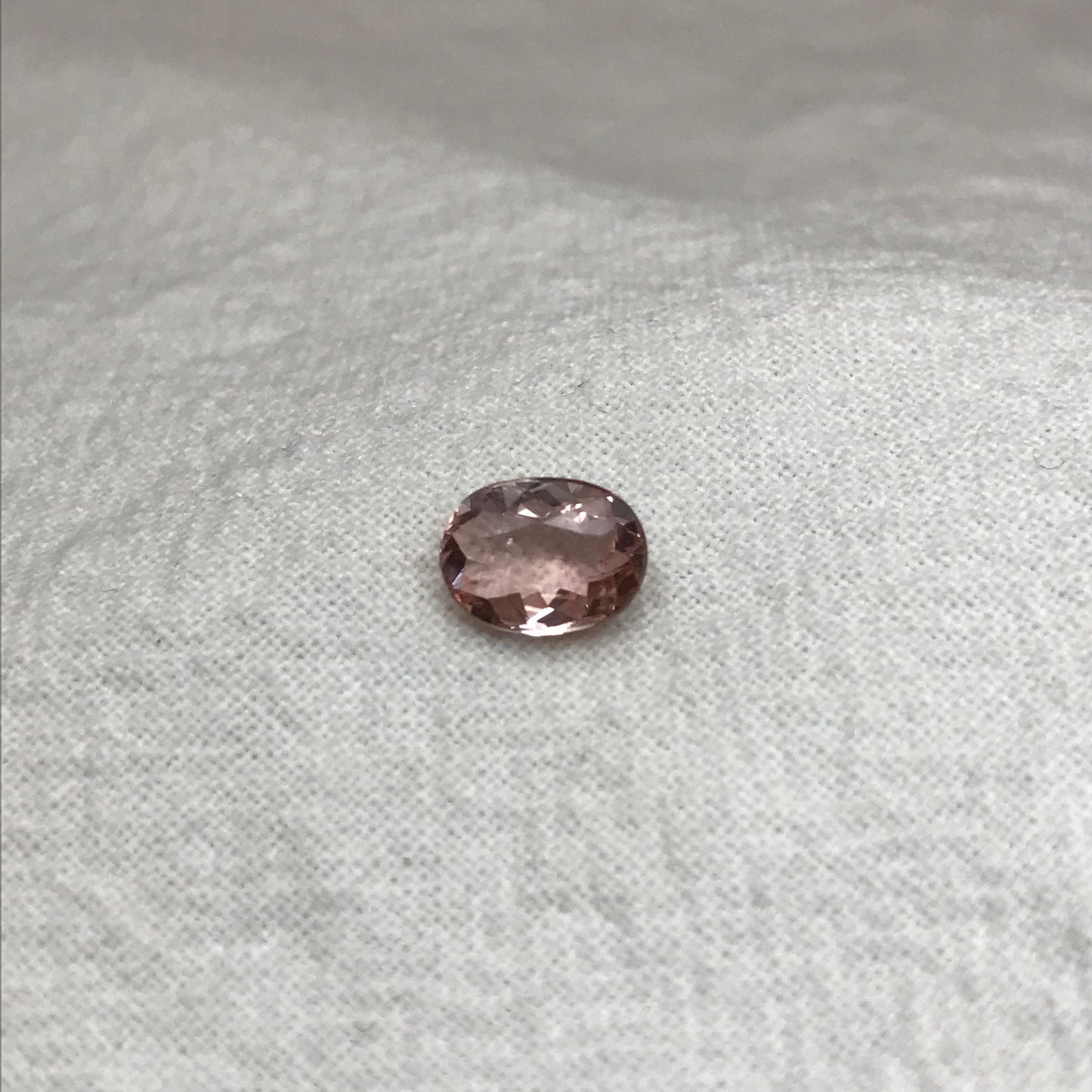 1.09 ct Natural Pink Tourmaline 7.7x5.8mm Oval cut, Faceted Loose Gemstone, Light Pink