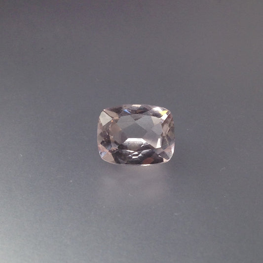 Morganite 10x8mm 2.75 Cushion Rectangle Cut Purplish Pink Loose Gem Unmounted Gemstone