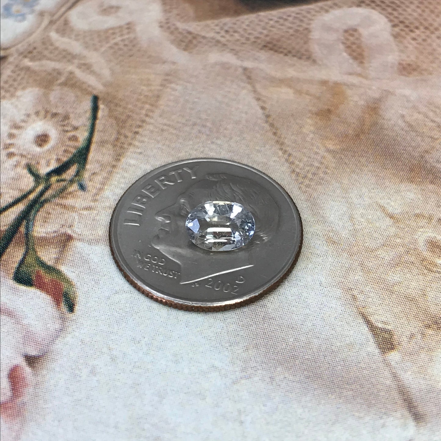 Color Change Natural Sapphire 6x4.4 mm Oval 0.73 Carat - Light Purple to Green Gemstone - Corundum Gem Faceted Loose Unmounted