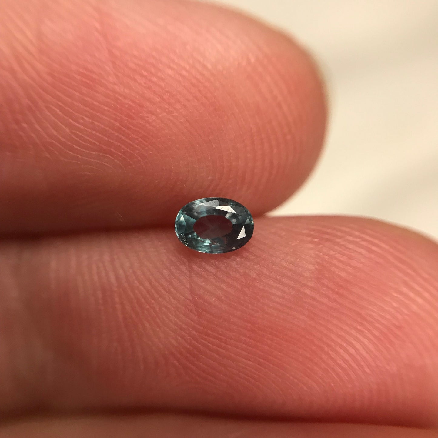 0.24 ct Natural Alexandrite 4.3x3.1mm Green Violet Loose Real Gemstone Faceted Gem Rare Carat Color Change Oval