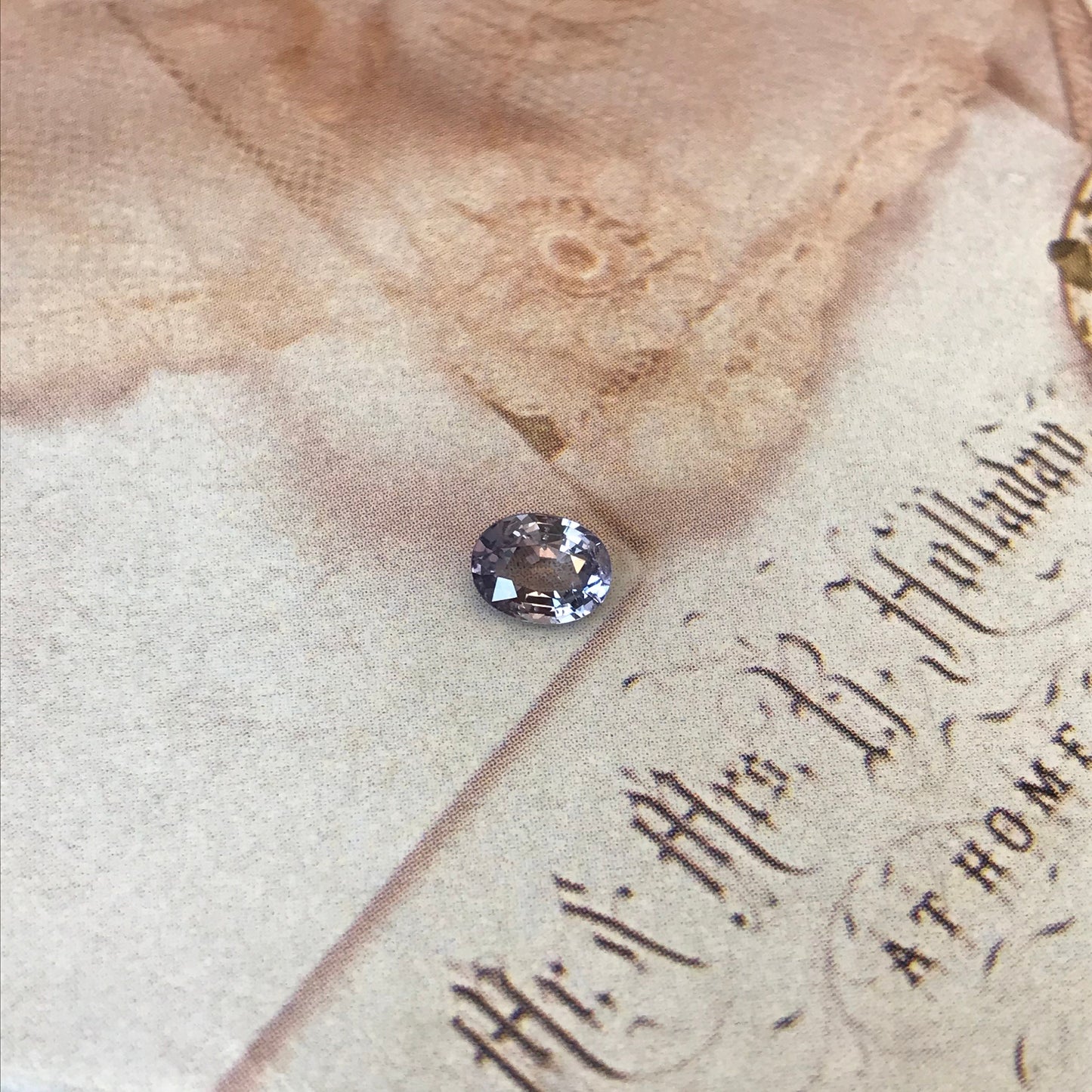 Natural Lavender Purple Sapphire 0.87 carat 6.3 x 4.8 mm Oval Cut, Faceted Loose Gemstone Light Purple Unmounted Gem