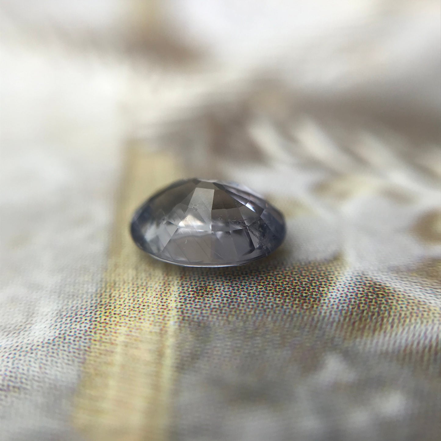 Natural Lavender Purple Sapphire 0.87 carat 6.3 x 4.8 mm Oval Cut, Faceted Loose Gemstone Light Purple Unmounted Gem