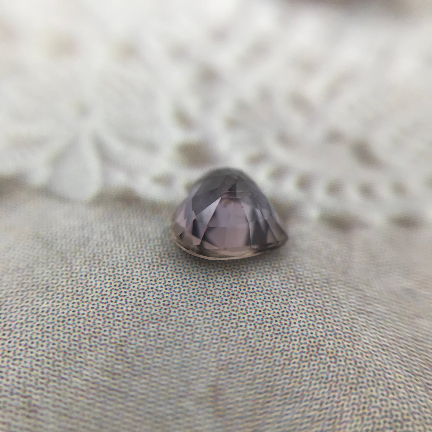 4.5mm Natural Purple Sapphire 0.47 Carat Heart Cut 1/2 carat Gem, Faceted Loose Gemstone, Unmounted Sapphire