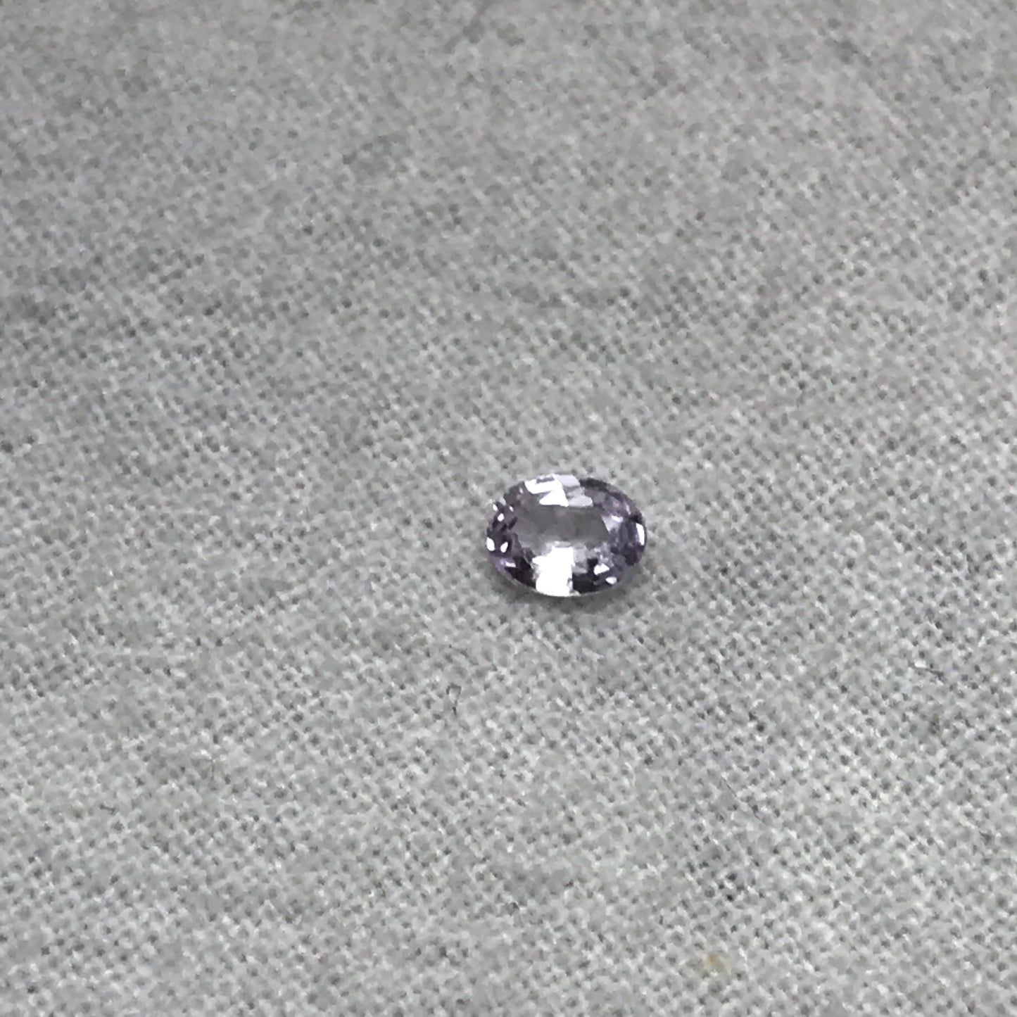 4x3mm Natural Light Pink Sapphire 0.21 Carats Oval Cut Faceted Loose Heated, Earth Mined Sapphire