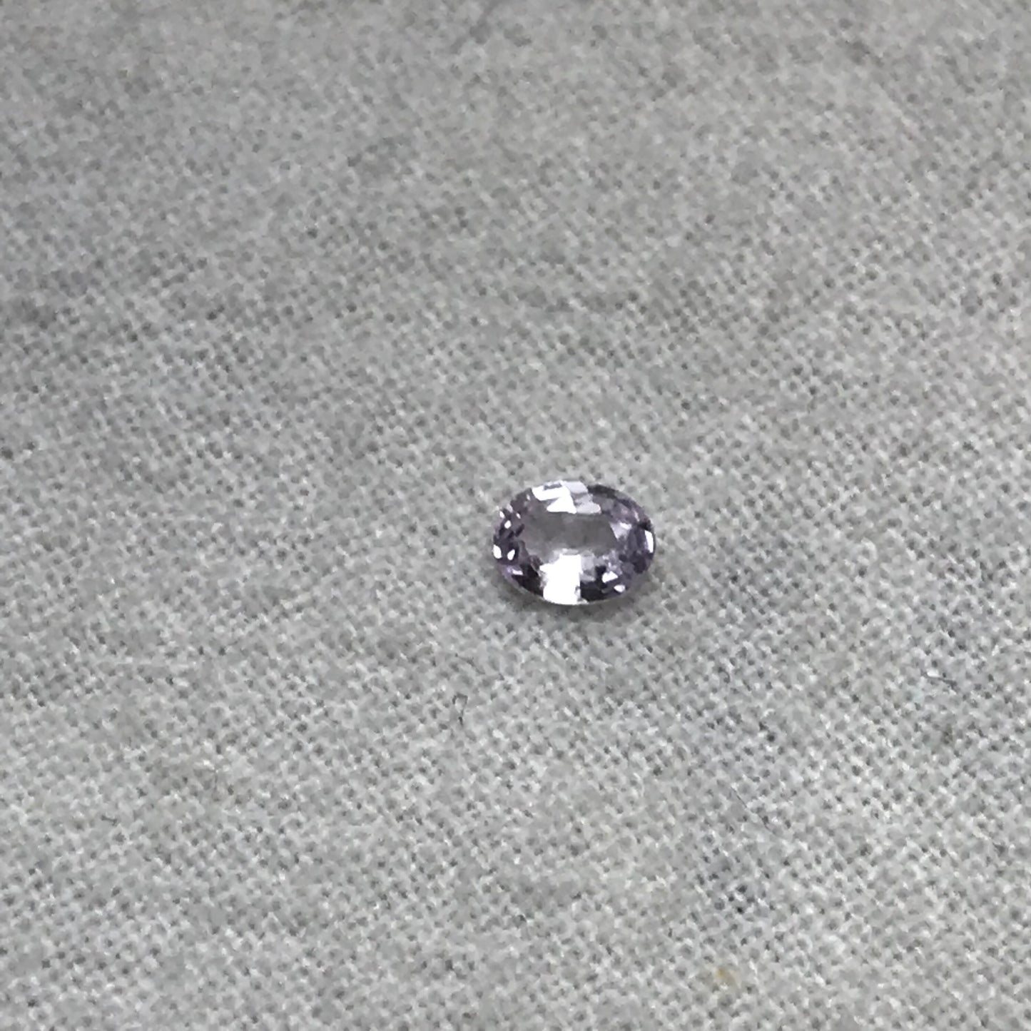 4x3mm Natural Light Pink Sapphire 0.21 Carats Oval Cut Faceted Loose Heated, Earth Mined Sapphire