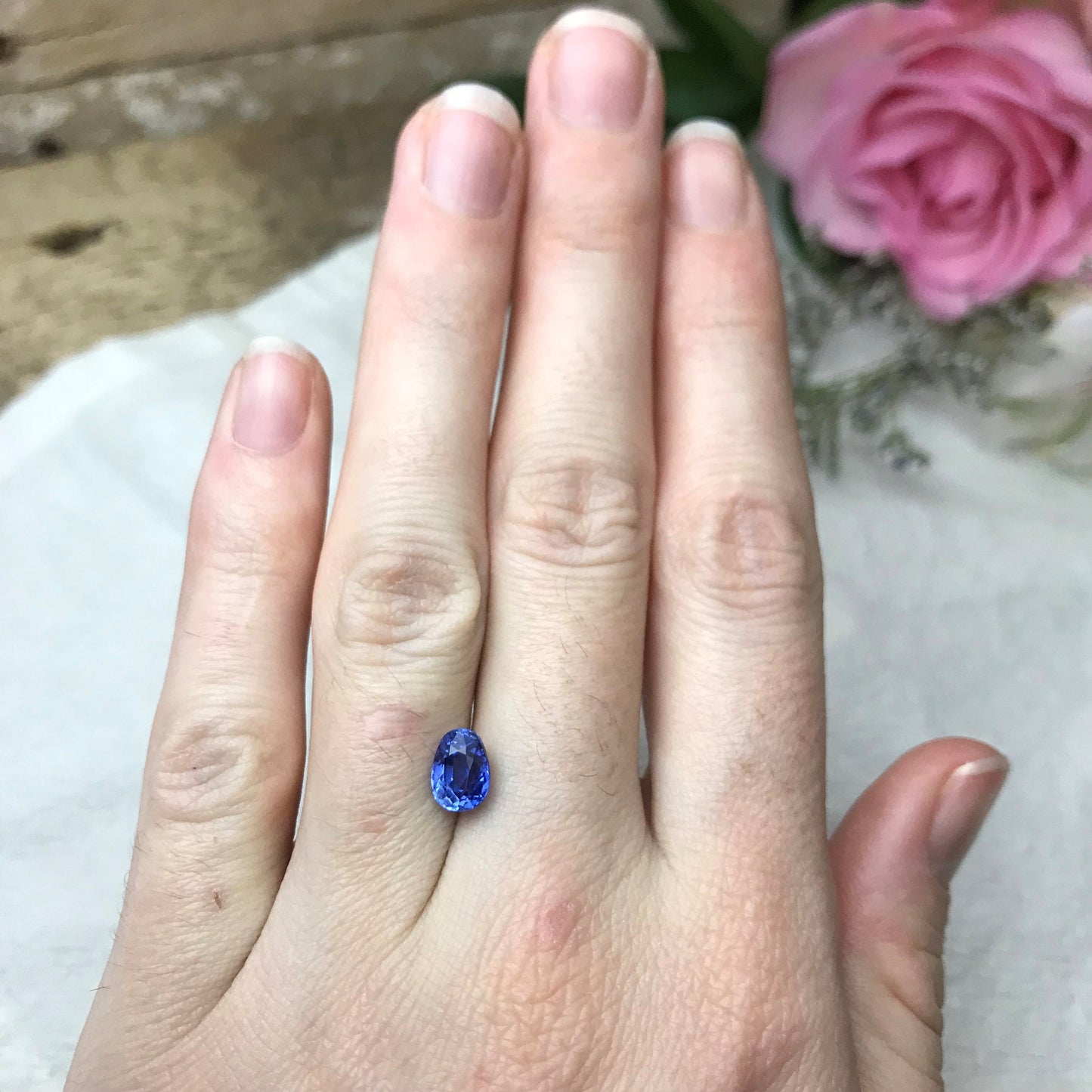 GIA Certified Blue Sapphire 1.79 Ct Unheated Egg Shape Natural Loose Nice Blue Sri Lanka Sapphire