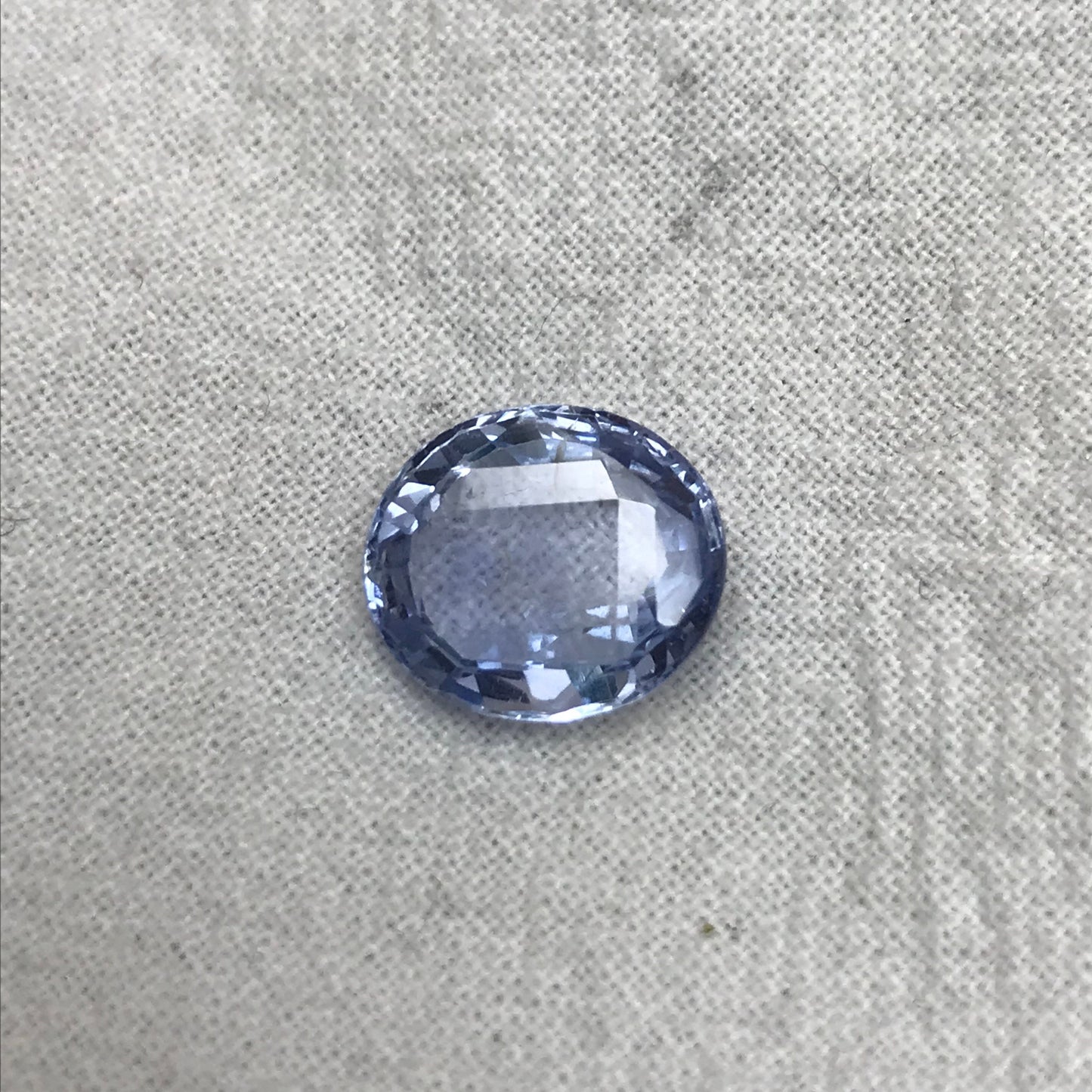 5.51 Ct. Sri Lanka Blue Sapphire GIA Certified Natural Unheated 11.6x10mm Oval cut Faceted Loose  Light BlueSapphire