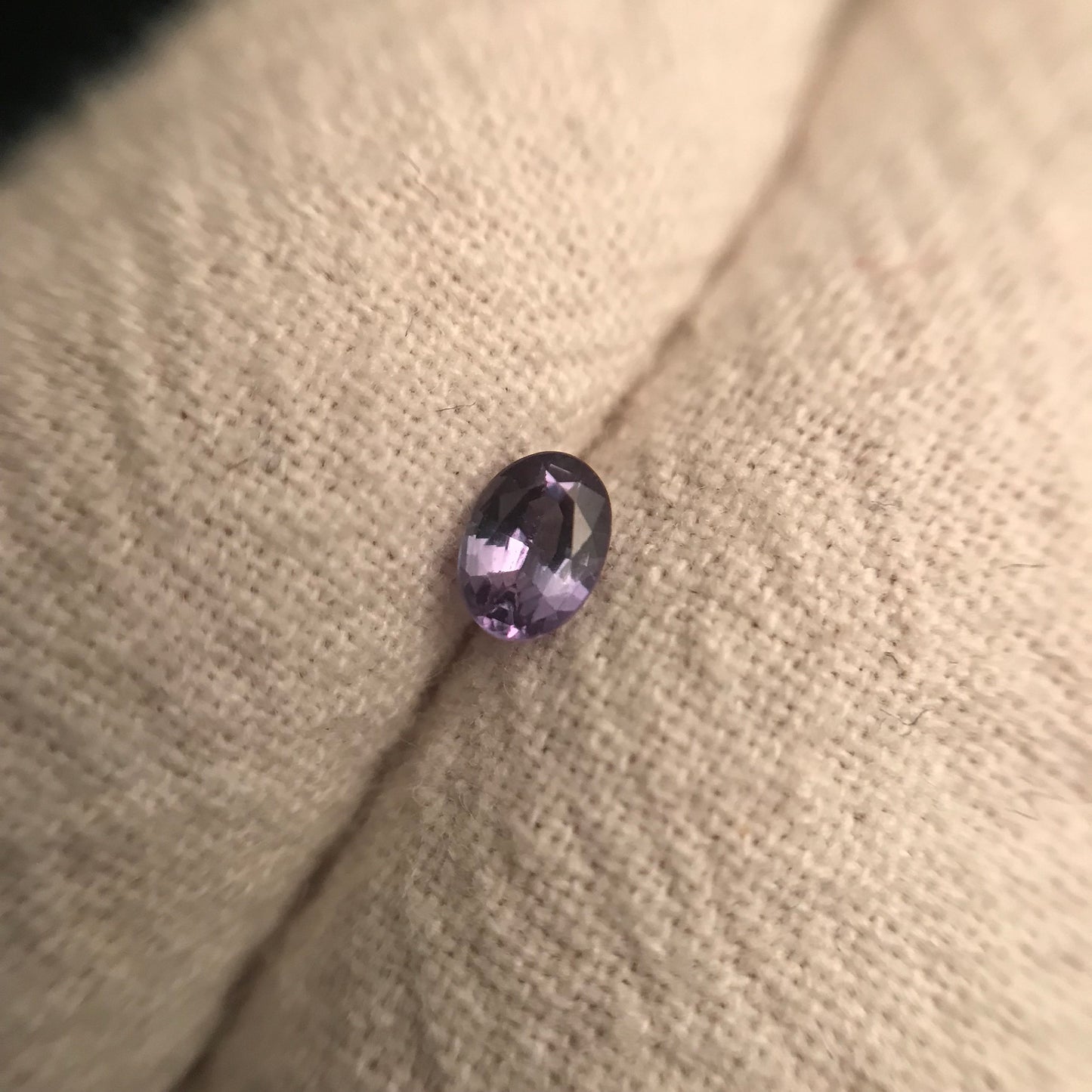 0.22 Ct. Natural Alexandrite 4.3x3.1mm Green to Purple Color Change Loose Oval Chrysoberyl
