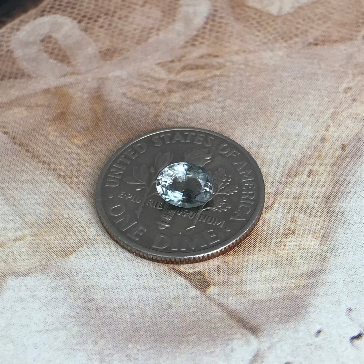 Natural Light Bluish Green Tourmaline 0.53 Carat 5.8x4.5mm, Faceted Loose Gemstone Oval Cut Tourmaline,