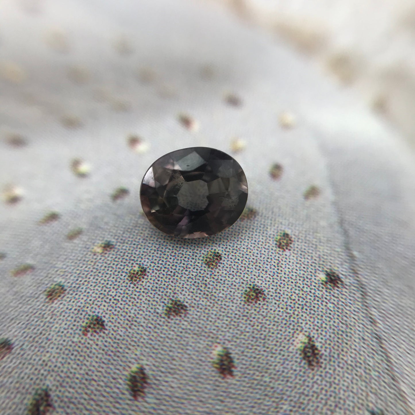 5x4mm Natural Purple Sapphire 0.52 Carat Faceted Gem, Loose Gemstone, Earth Mined Stone, Genuine Sapphire