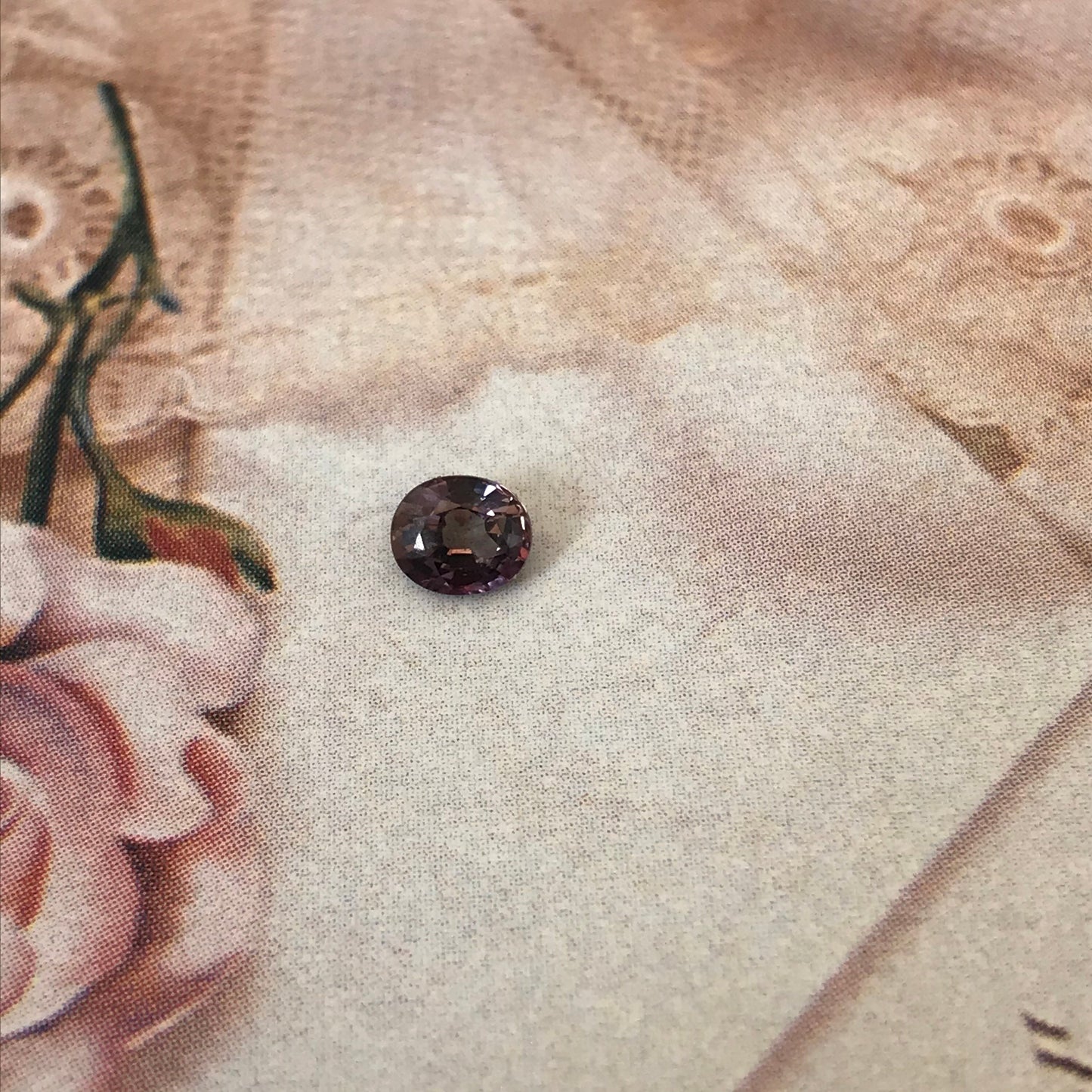 5x4mm Natural Purple Sapphire 0.52 Carat Faceted Gem, Loose Gemstone, Earth Mined Stone, Genuine Sapphire