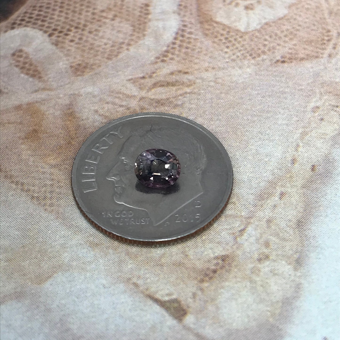 5x4mm Natural Purple Sapphire 0.52 Carat Faceted Gem, Loose Gemstone, Earth Mined Stone, Genuine Sapphire
