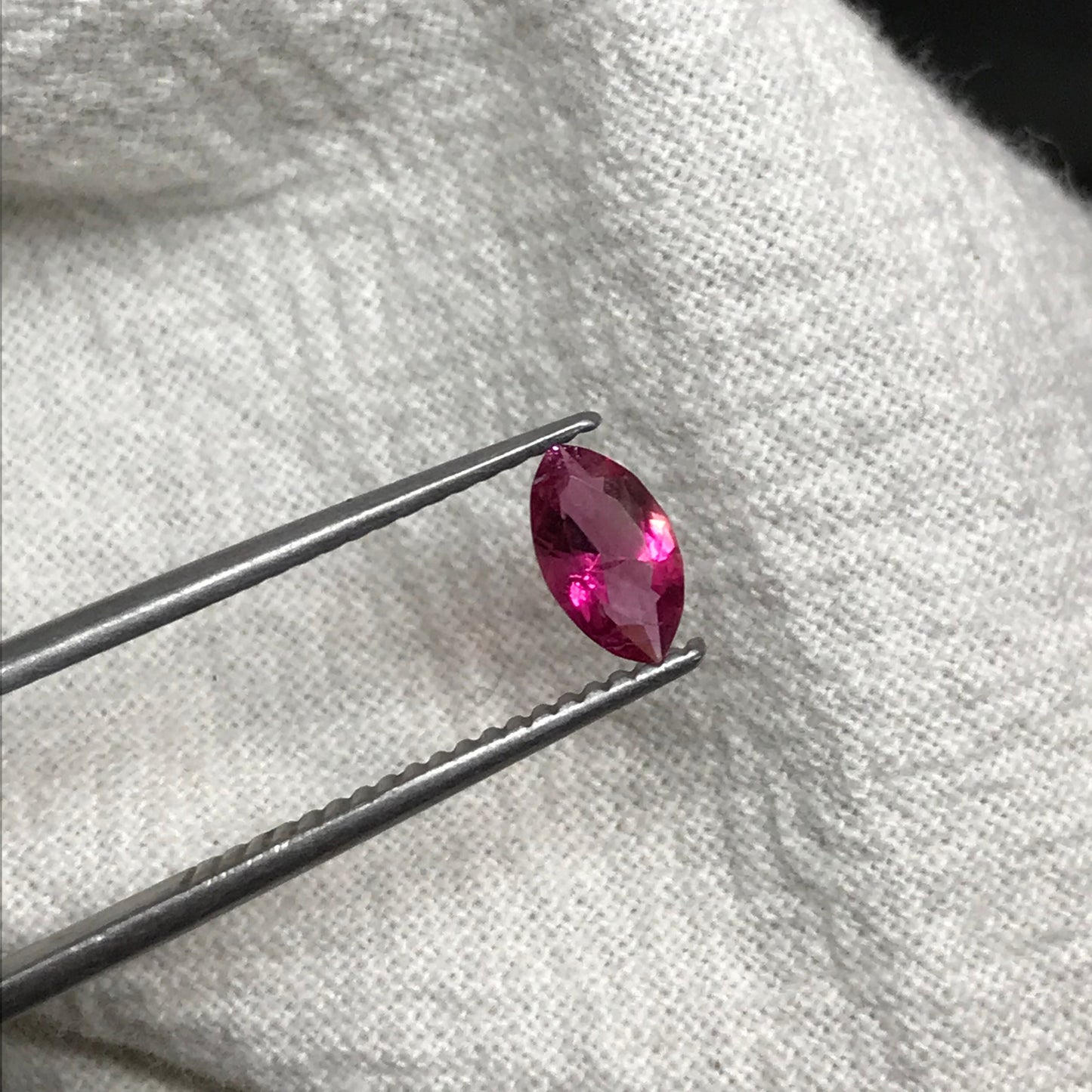 0.29 Carat Red Beryl 6.75x3.9mm Marquise Cut, Faceted Loose Natural Red Beryl, Bixbite