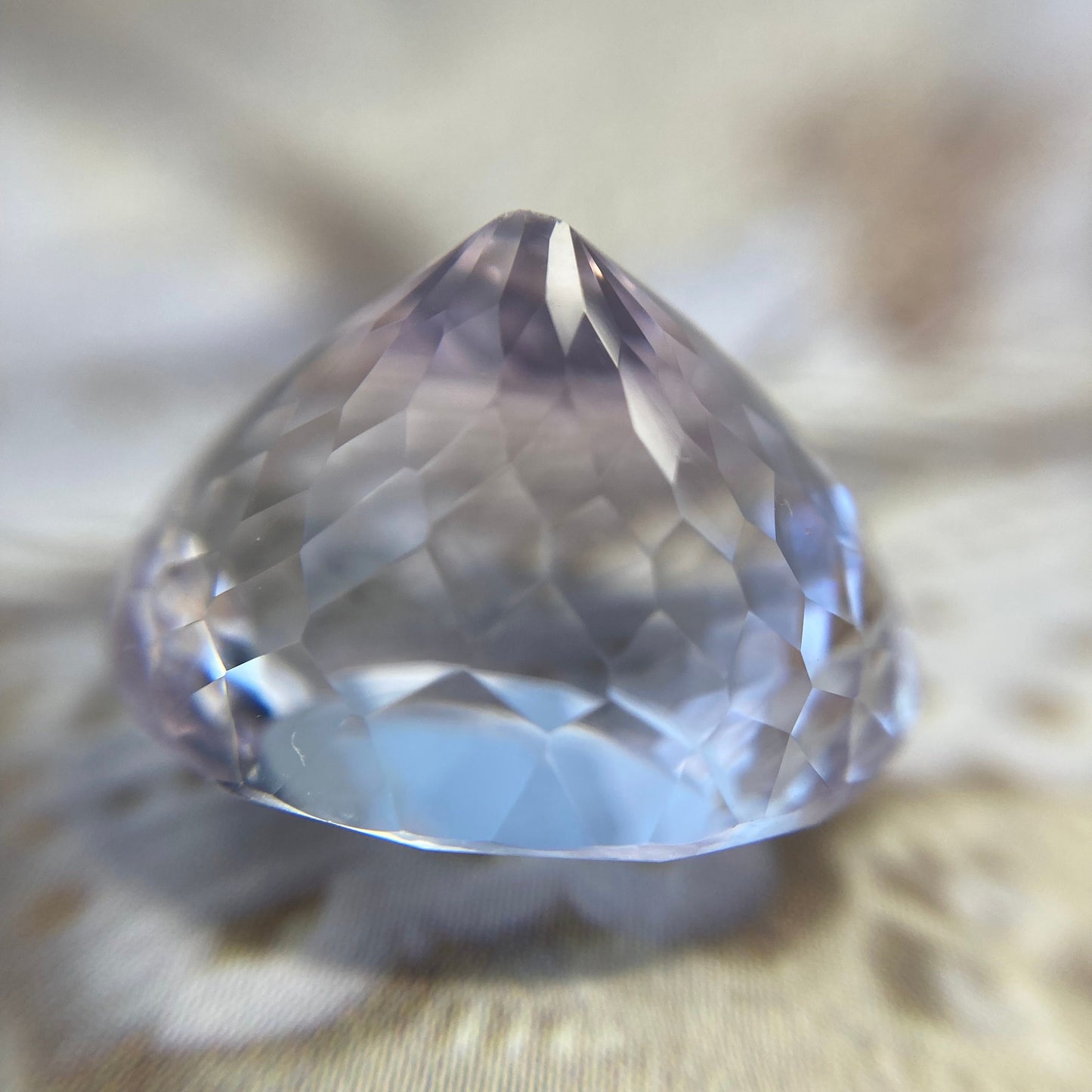 Light Purple Amethyst, 18x15.5mm Oval, 19.27 carat Loose Gem Faceted Gemstone, February Birthstone, Fancy Oval