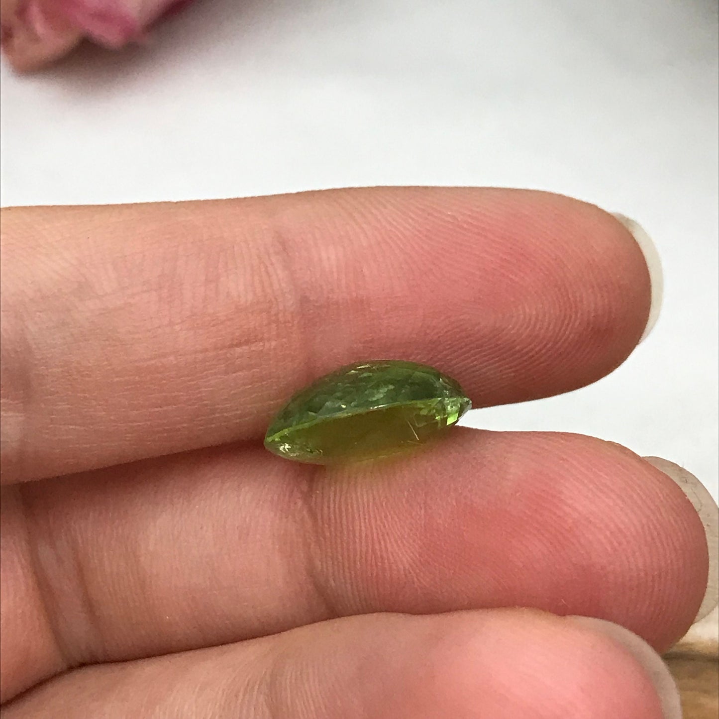 6.30 Carat Natural Green Tourmaline 13.35x10.93mm Oval Cut, Faceted Loose Gemstone