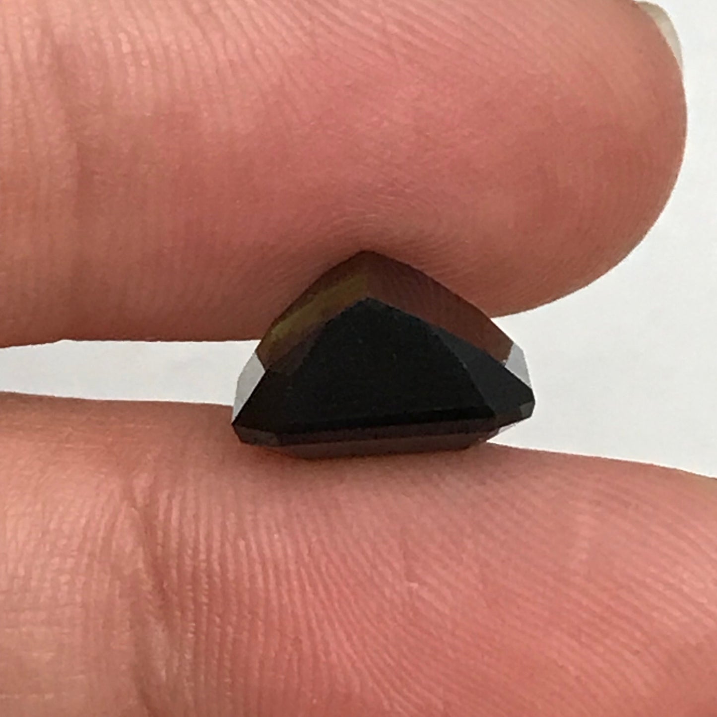 4.89 carat Natural Deep Green Tourmaline, 10.6x8.3mm Octagon Cut Faceted,