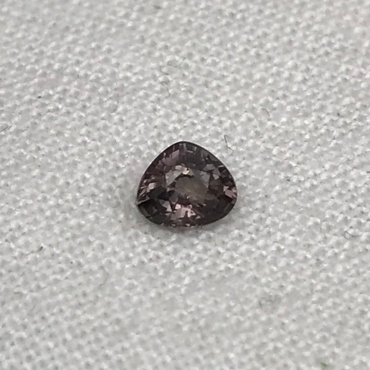 0.31 carat Natural Purple Sapphire 4.2x3.6mm Fat Pear Cut, Faceted Loose Gem