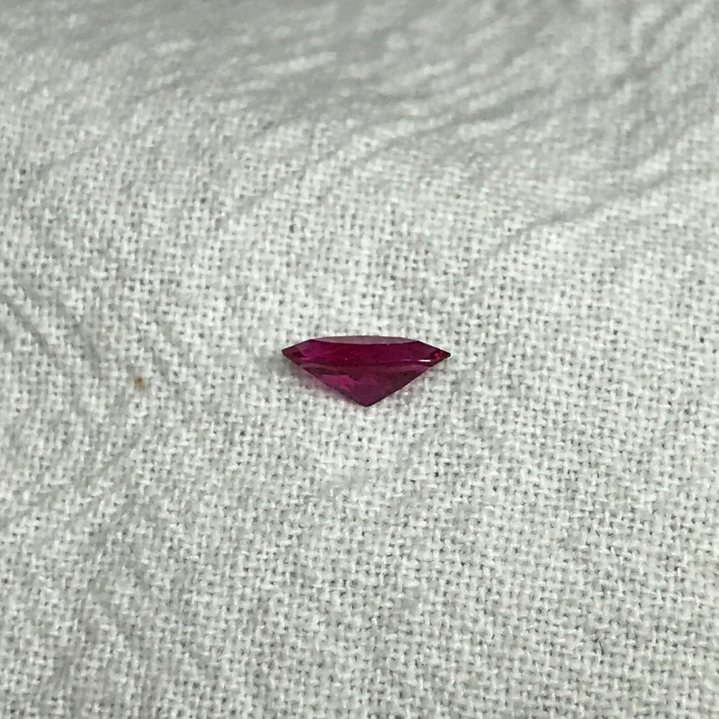 0.21 Carat Red Beryl 6.4x2.8mm Marquise Cut, Faceted Loose Natural Utah Red Beryl, Bixbite,