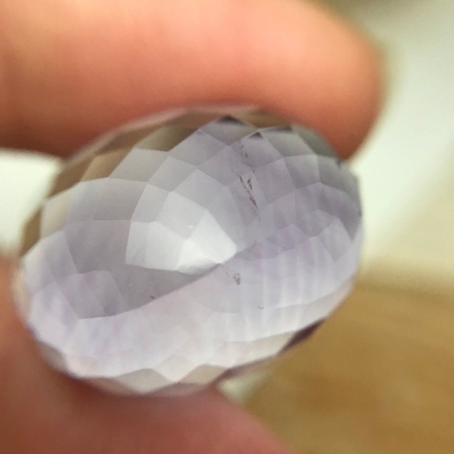 33 Carat Purple Amethyst 22x17.5mm Oval Cut Large Loose Gemstone, Faceted February Birthstone