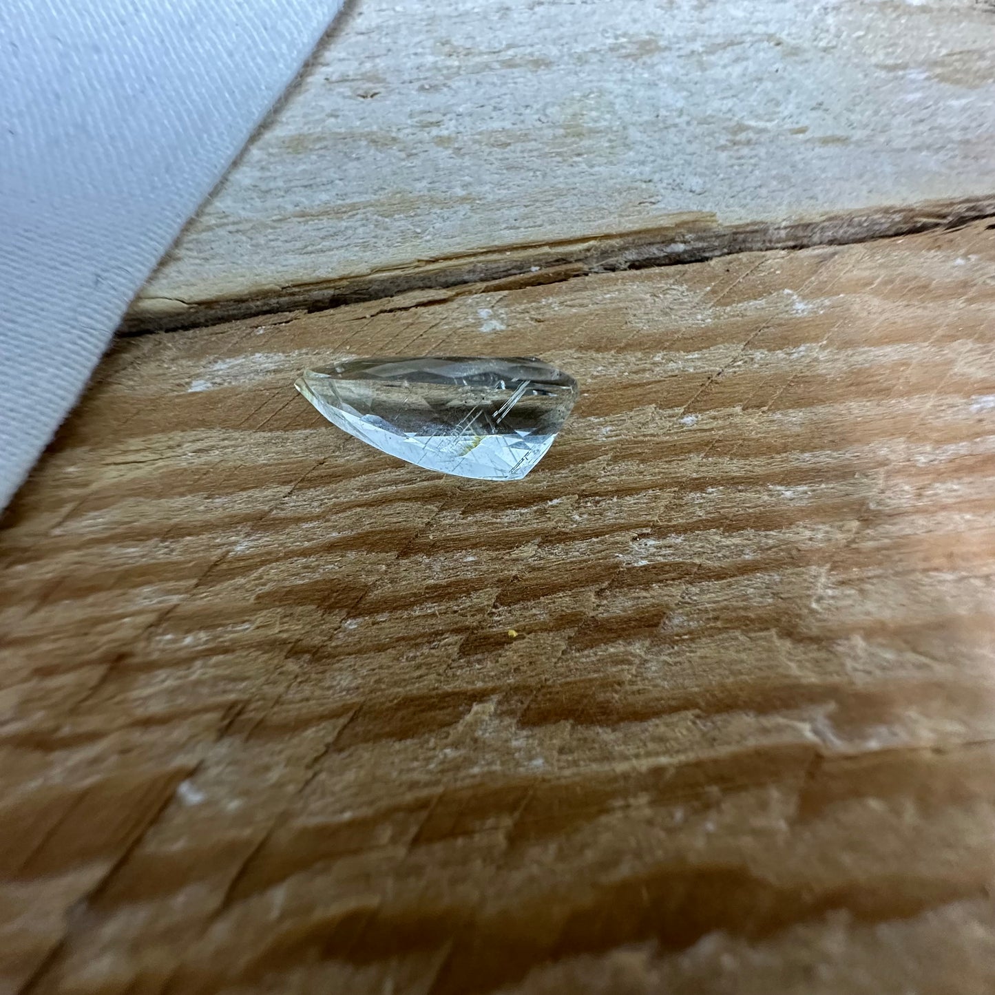 Fancy cut Aquamarine 2.49 carat 13.7x6mm Unique Cut Natural Light Aquamarine, Faceted Loose Gem, Freeform