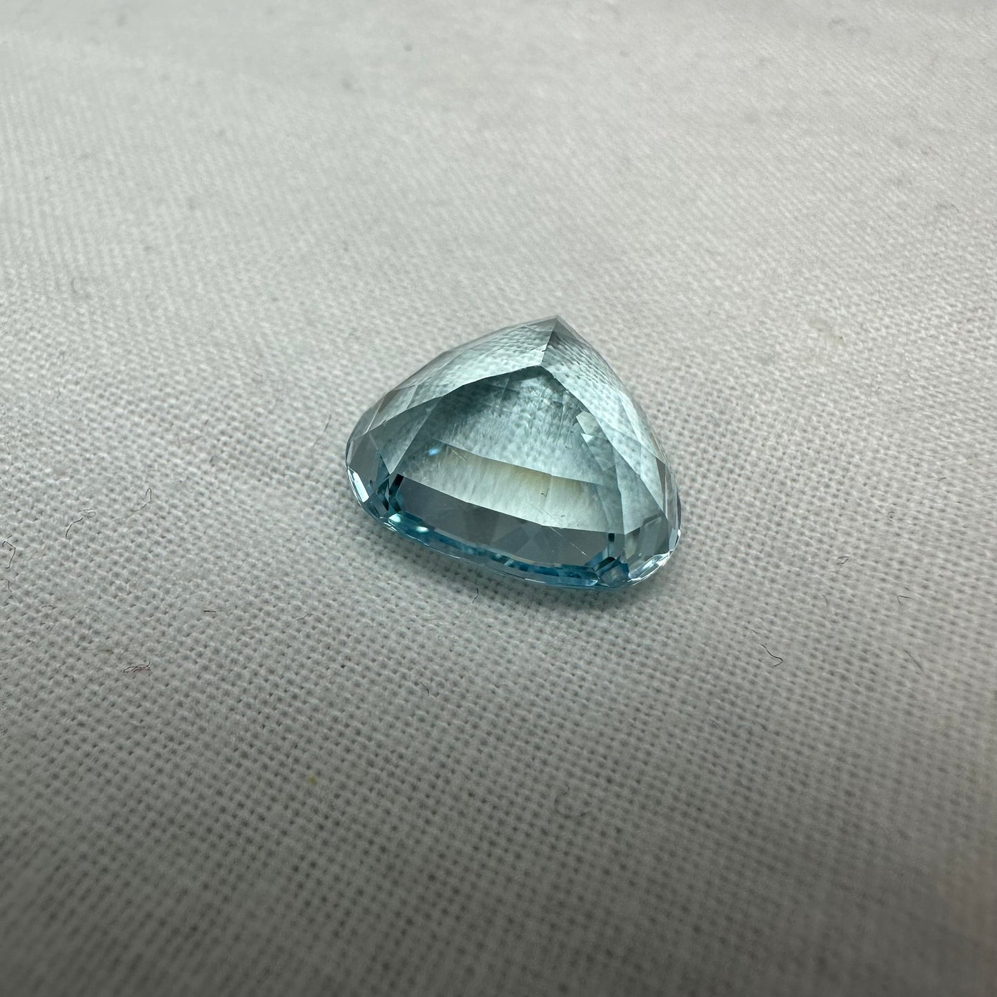7.5 Carat Aquamarine 13.9x12.75mm Pear
