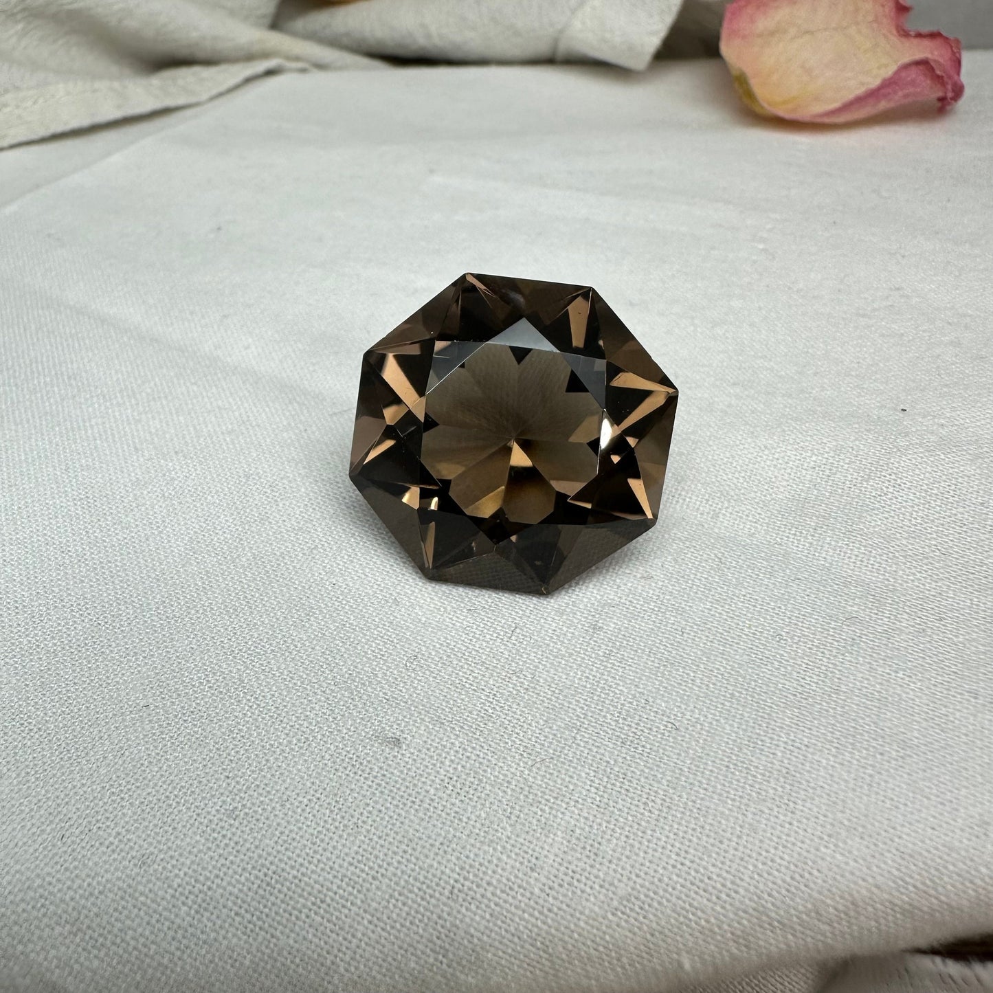 54 Carat Smokey Quartz 25.3mm Octagon