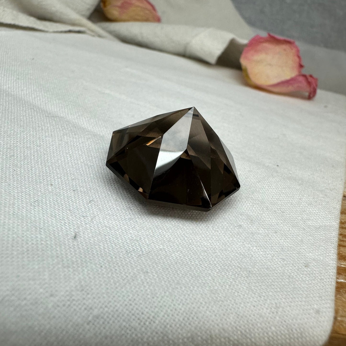 54 Carat Smokey Quartz 25.3mm Octagon