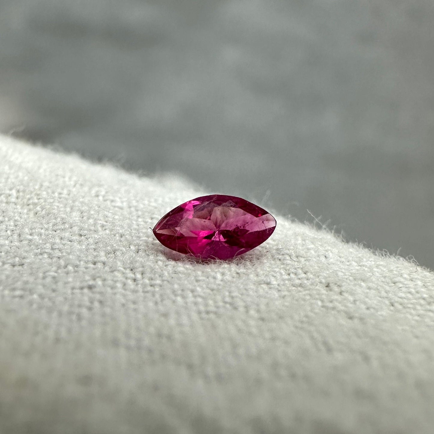 0.14 Carat Red Beryl 5.45x2.85mm Marquise Cut, Natural Red Beryl, Utah