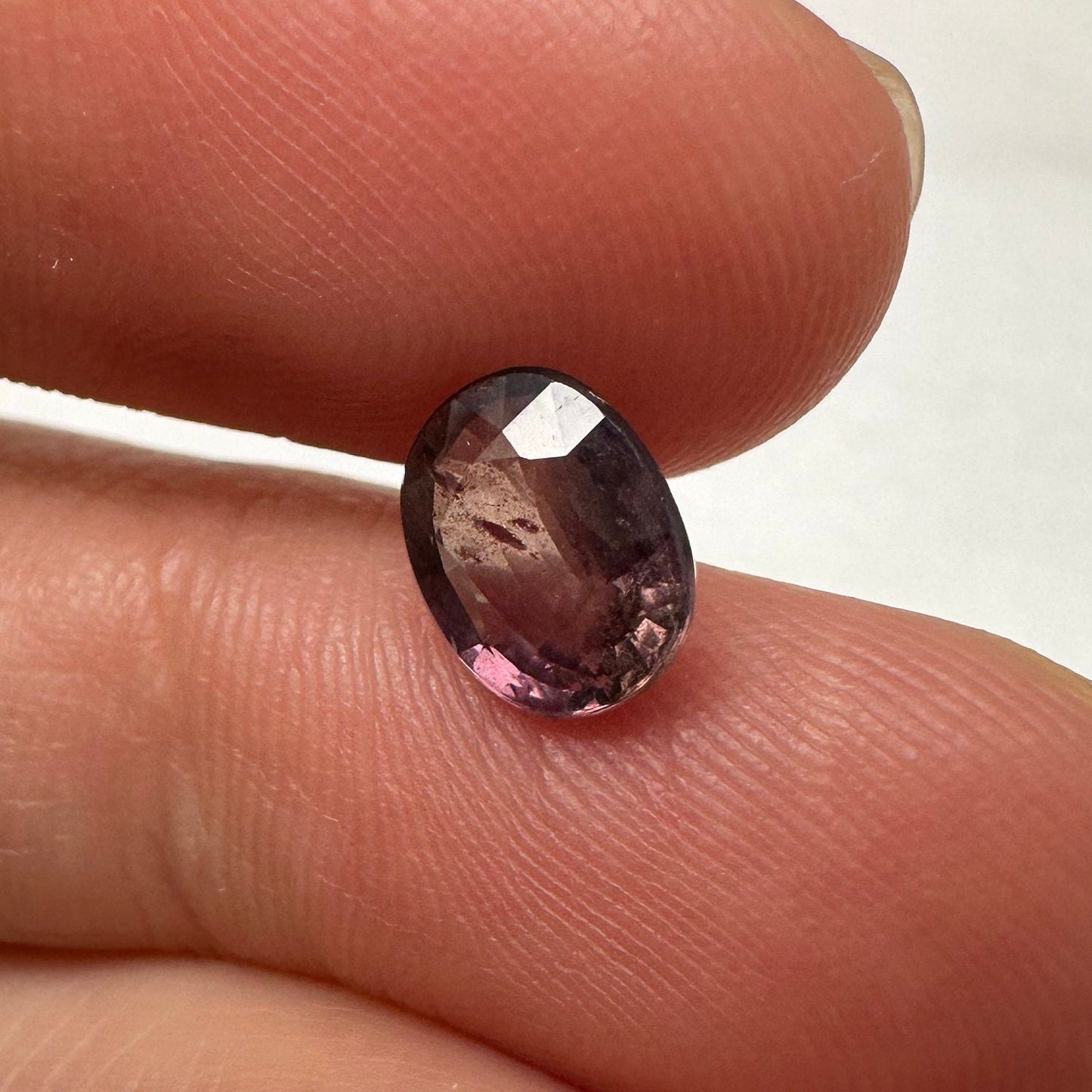 1.56 Carat Purple Color Change Sapphire 7.6x6.1mm Oval Cut