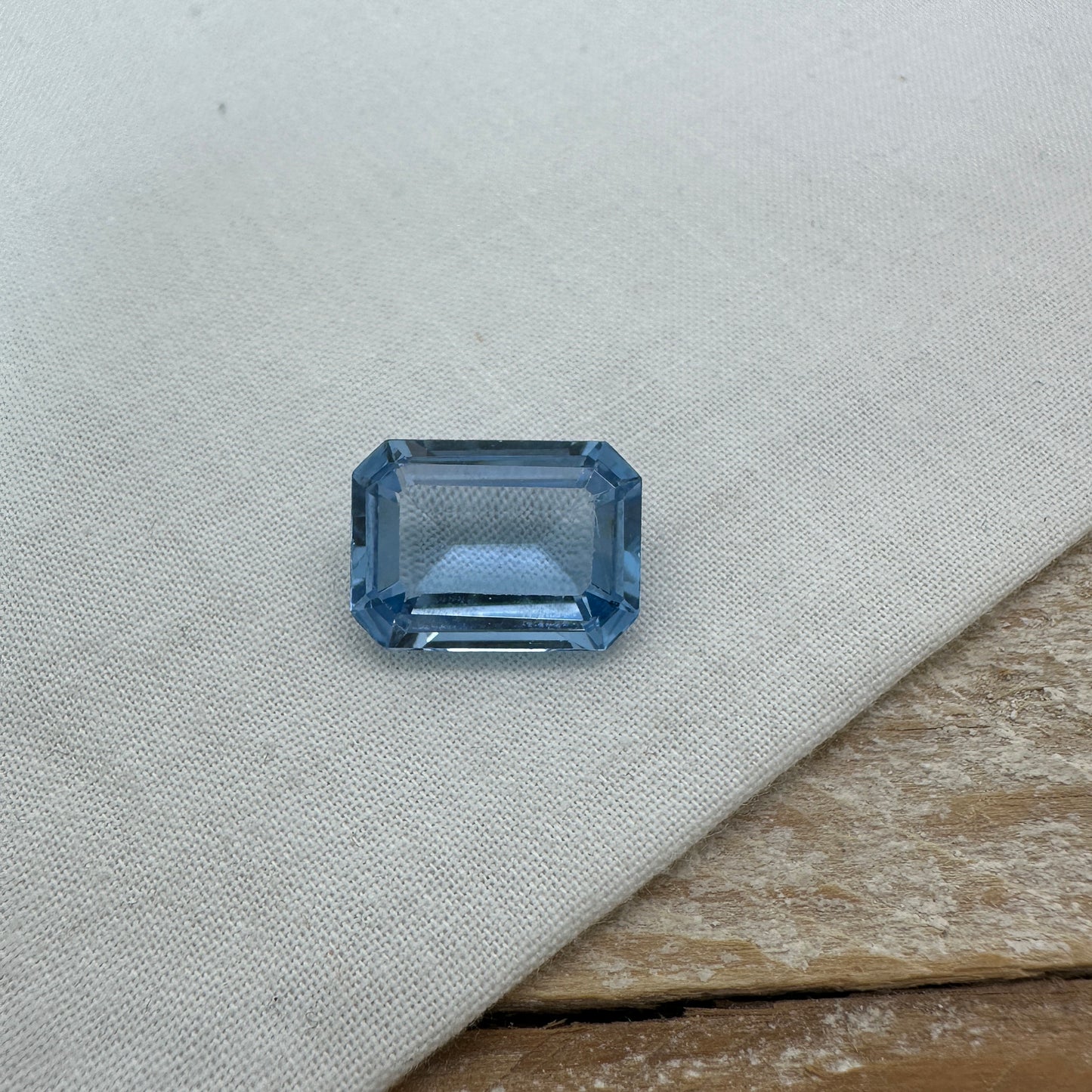 17.29 Carat Lab Spinel 18x13mm Emerald Cut, Faceted Loose Gemstone