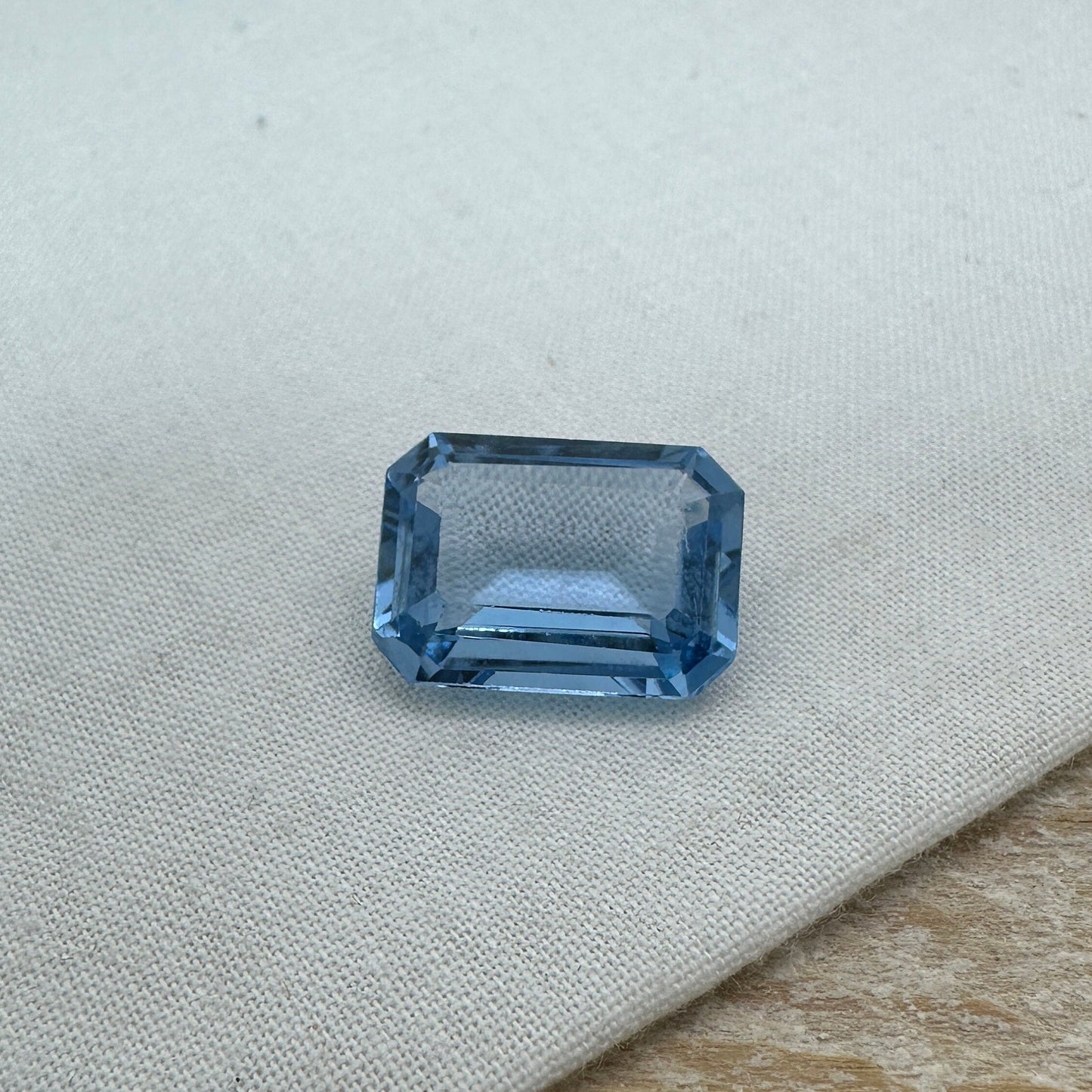 17.29 Carat Lab Spinel 18x13mm Emerald Cut, Faceted Loose Gemstone