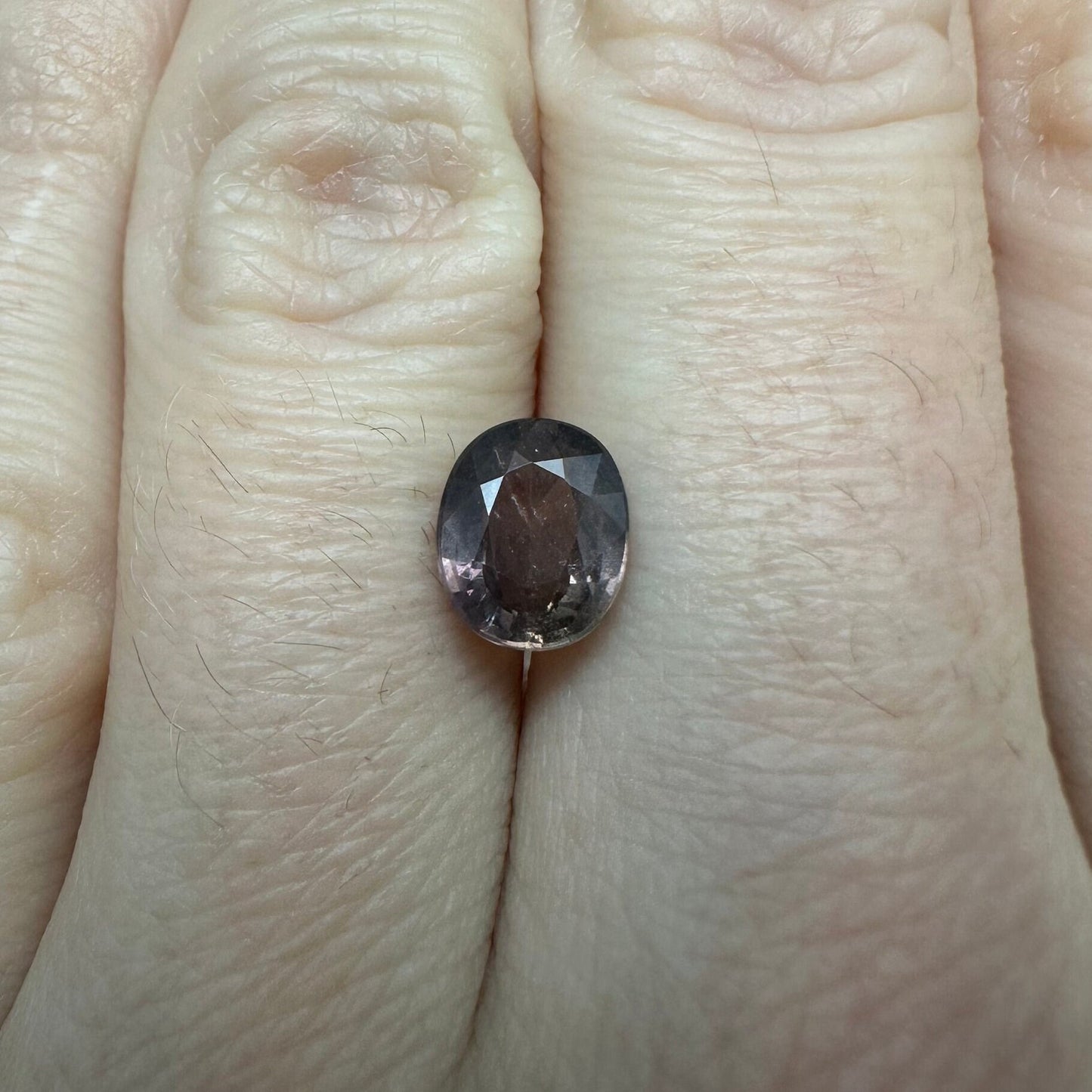 1.56 Carat Purple Color Change Sapphire 7.6x6.1mm Oval Cut