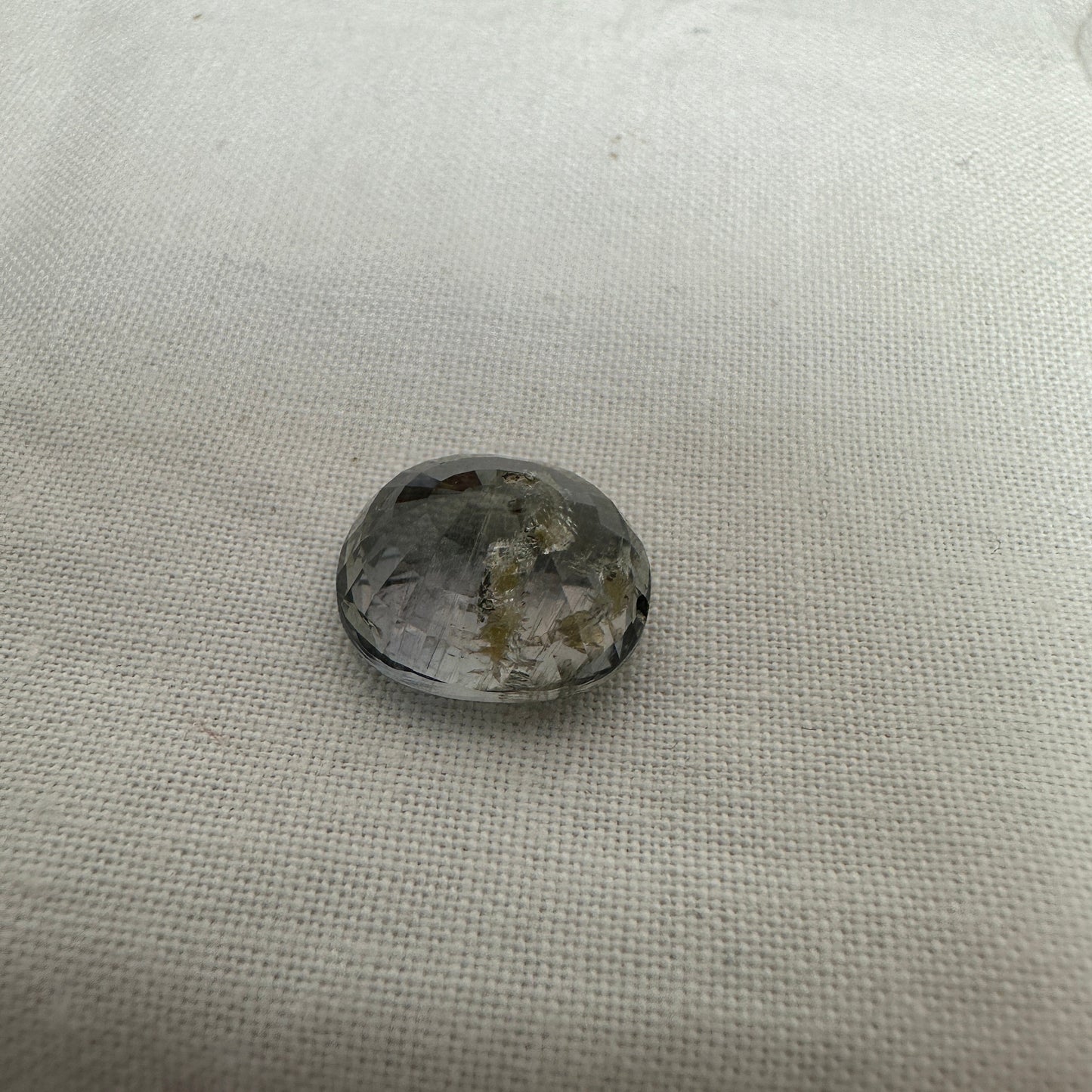 13 Carat Color Change Sapphire 13.75x11.65mm Oval Cut, Yellow Green to Purple, Natural Unheated Faceted Loose Sapphire, Tanzania