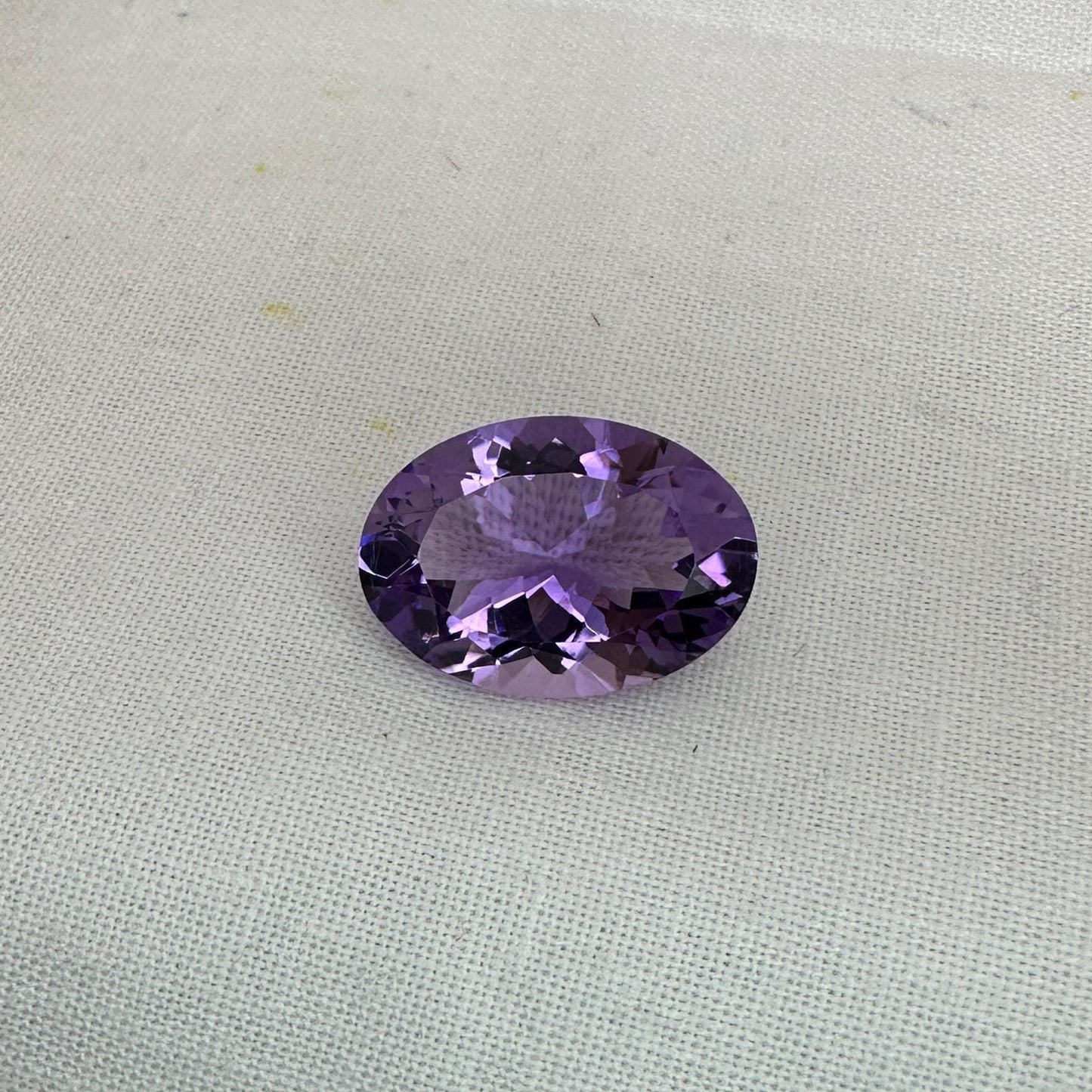 18x13mm Amethyst, 9.97 Carat Natural Purple Amethyst, Recycled Loose Gemstone,