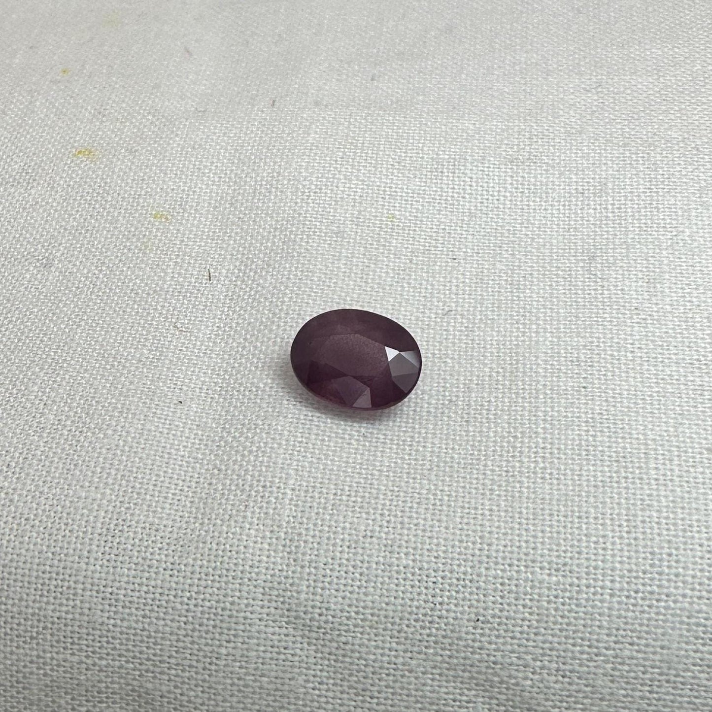 9x7mm Natural Purple Spinel, Faceted 2 carat Oval cut loose Spinel, loose Gemstone
