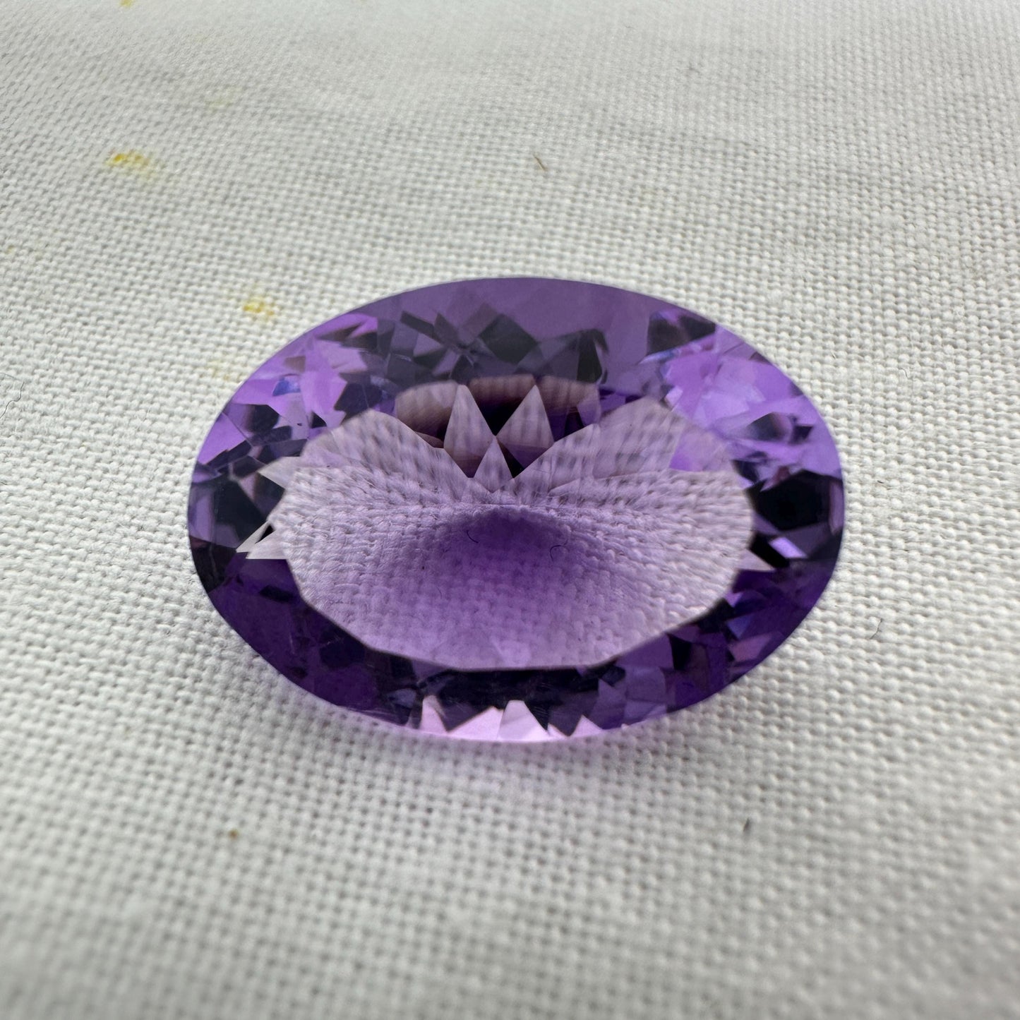 18x13mm Amethyst, 9.97 Carat Natural Purple Amethyst, Recycled Loose Gemstone,