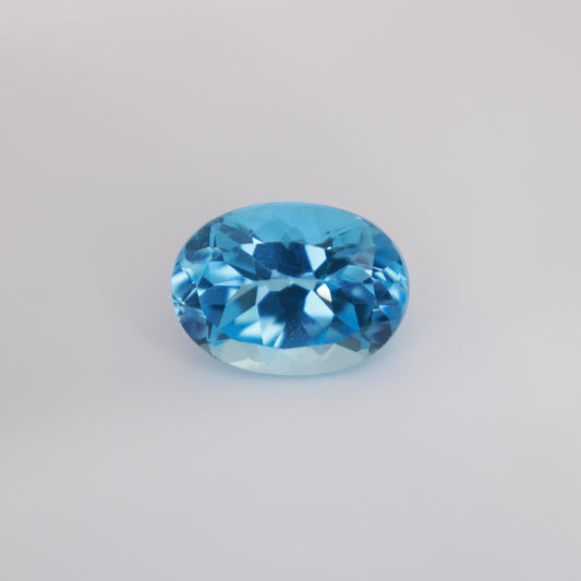 14x10mm Blue Topaz 7.94 carat Oval Cut
