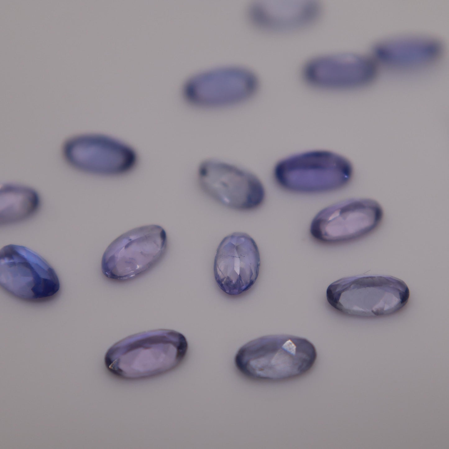 One 5x3mm Tanzanite Oval Cut, Faceted Loose Violet Gemstone, Natural Tanzanite, Zoisite
